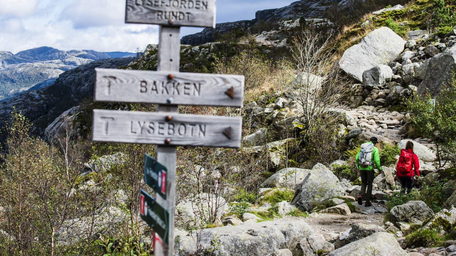 Wanderung zum Preikestolen im Lysefjord