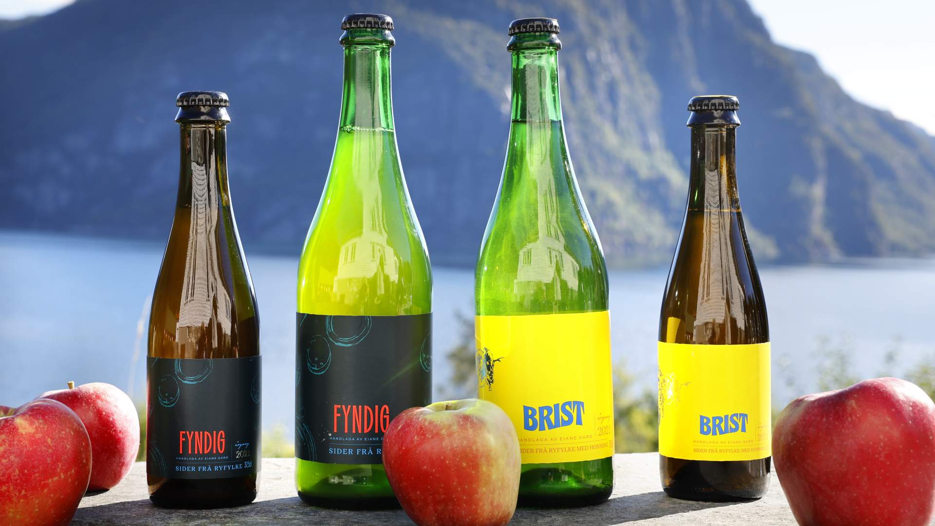 Cider-Verkostung bei Eiane Gard in Hjelmeland