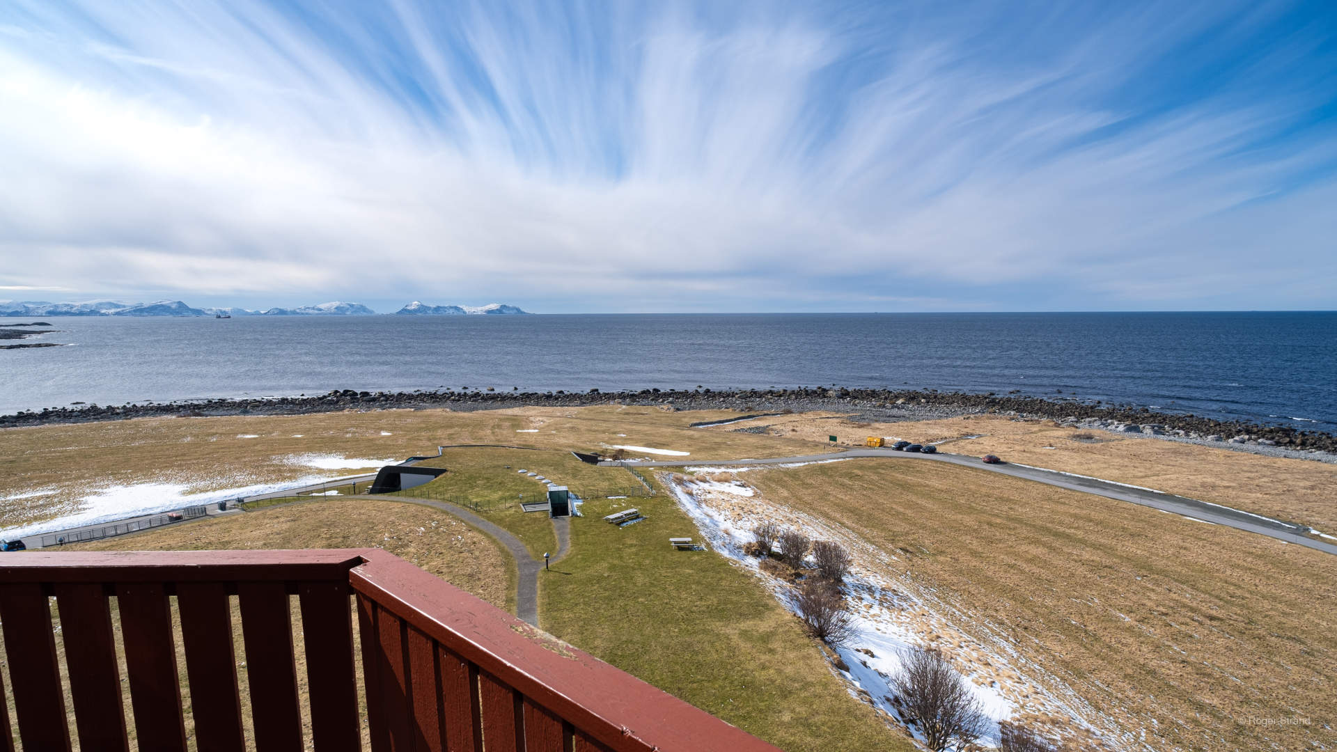 Utsikten fra Alnes fyr