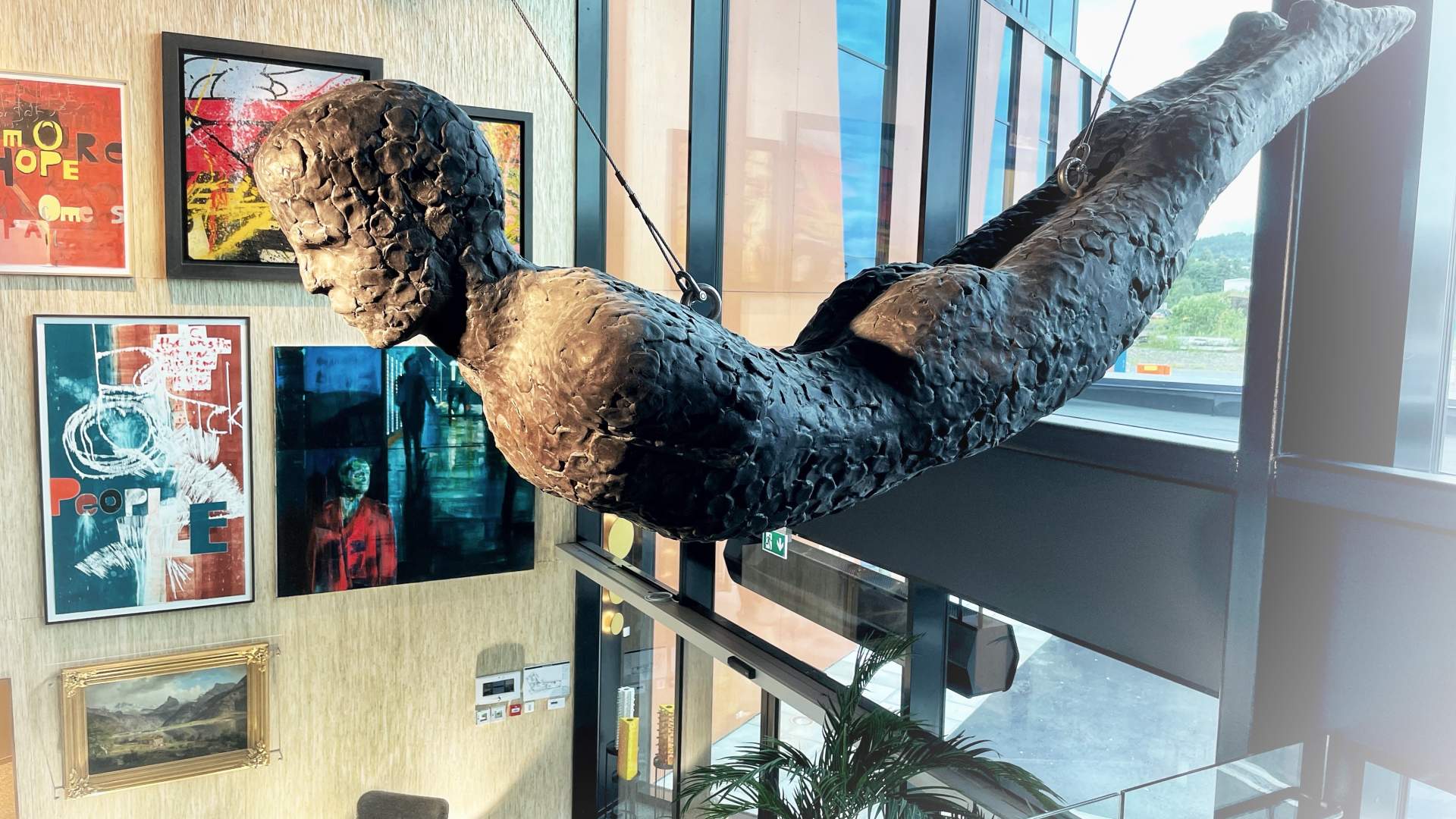 Kunsten spiller hovedrollen på Horisont.