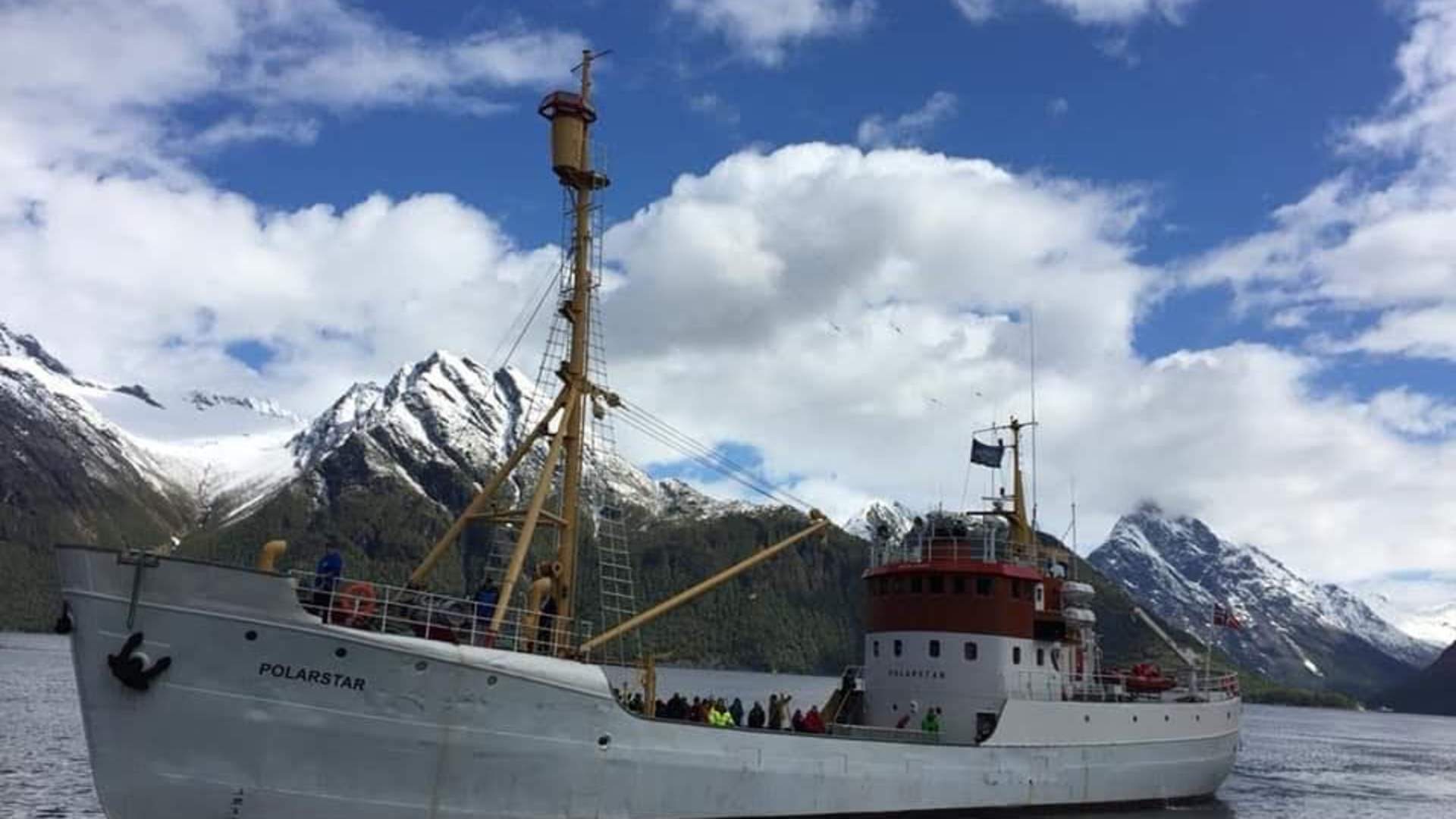 Geirangerfjorden med Polarstar 17. juni