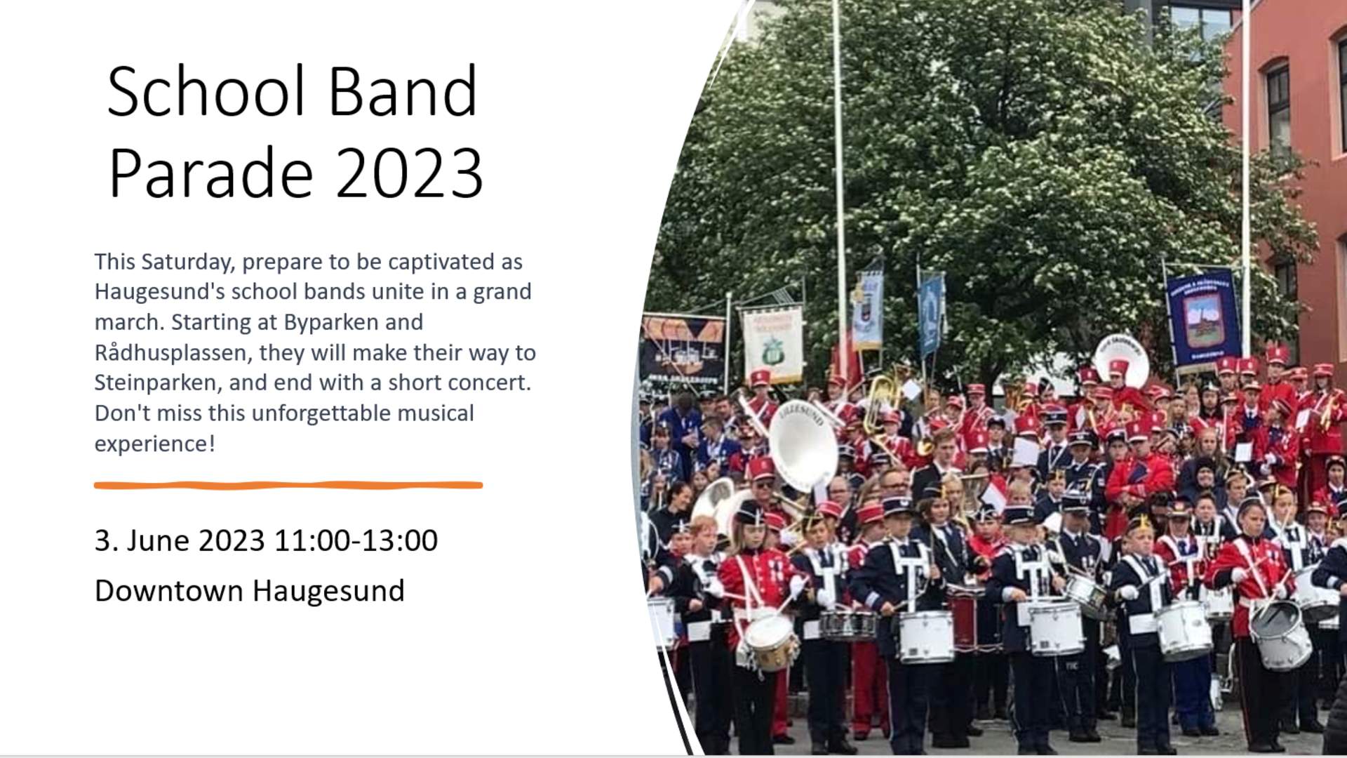 Skolekorpsenes dag i Haugesund Cultural Heritage Haugesund Norway