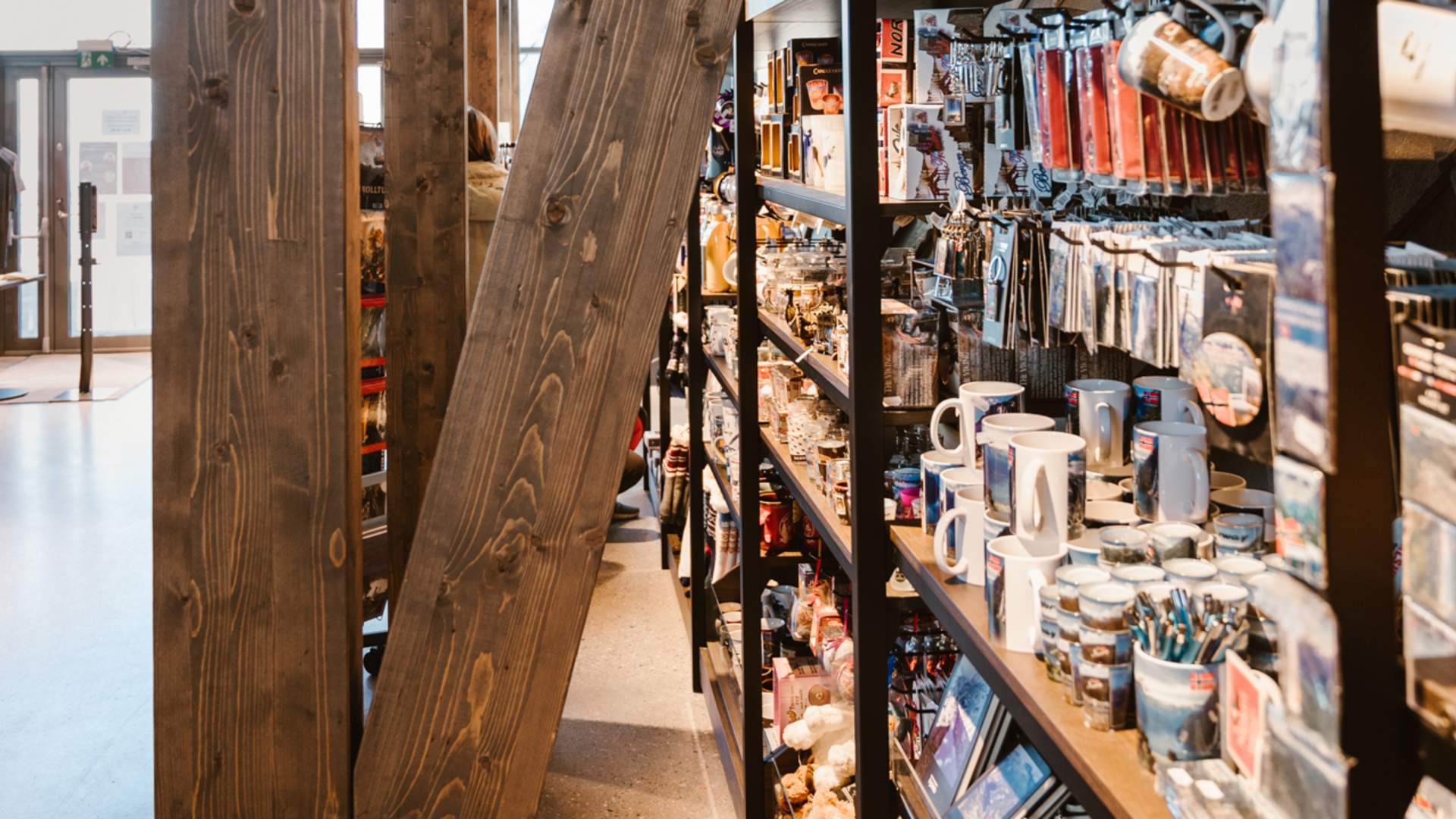 Souvenirbutikken på Dalsnibba