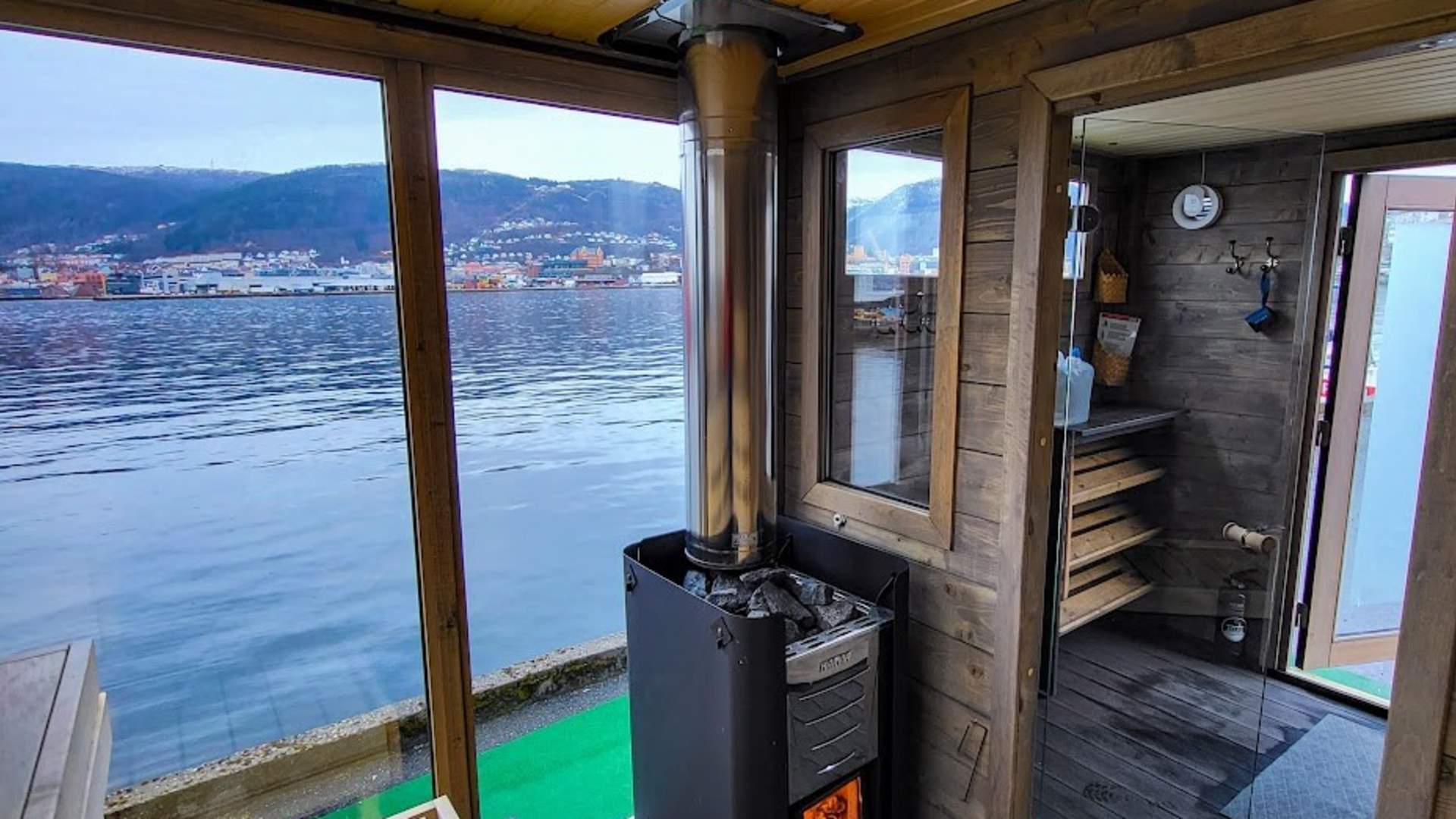 Sommarsauna i Bekkjarvik