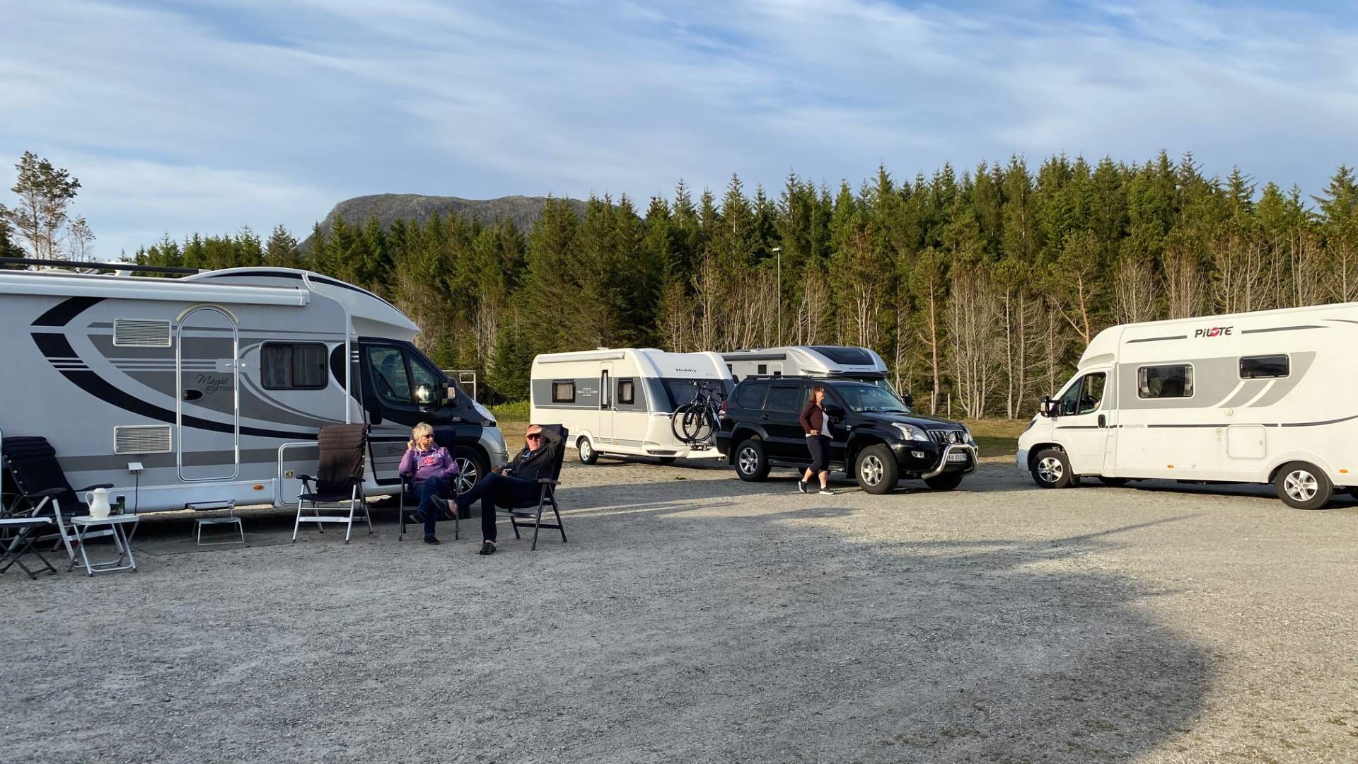 bobilparkering værlandet gjesteheim