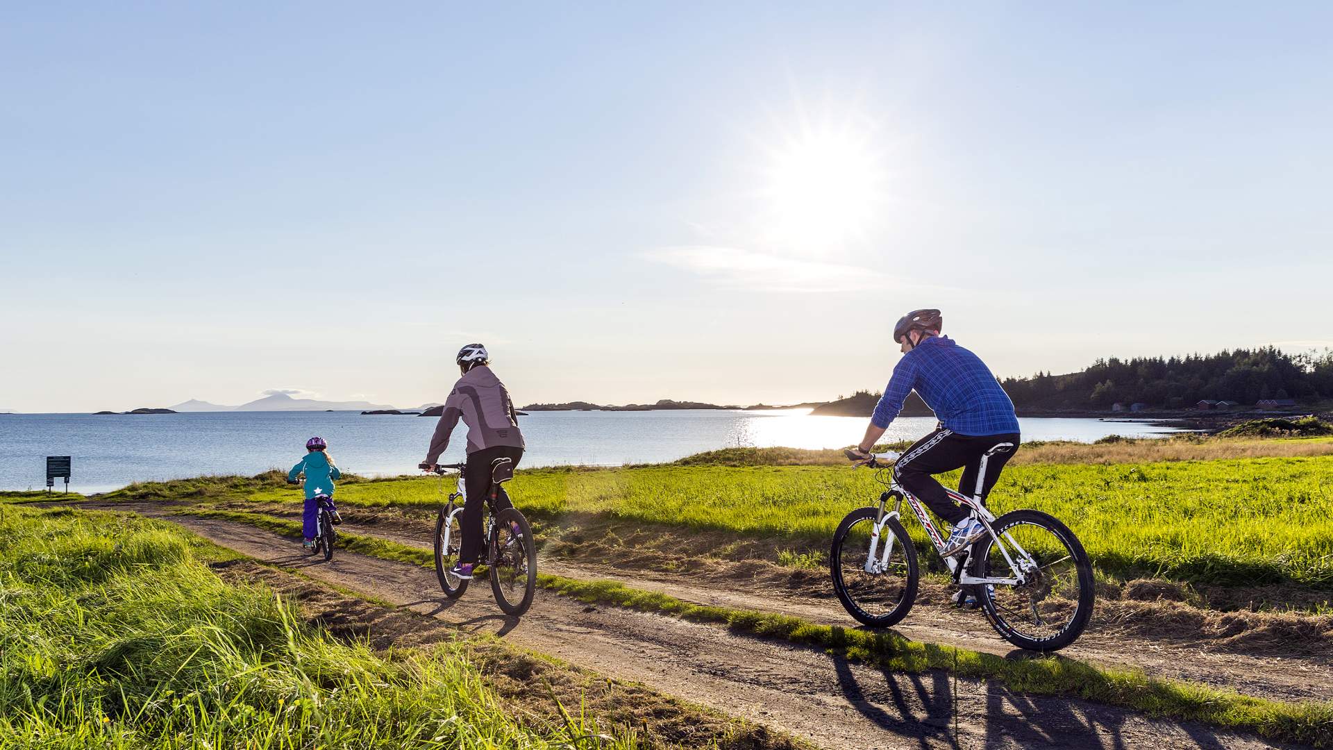 Gossen Badestrandrute på sykkel (20 km)