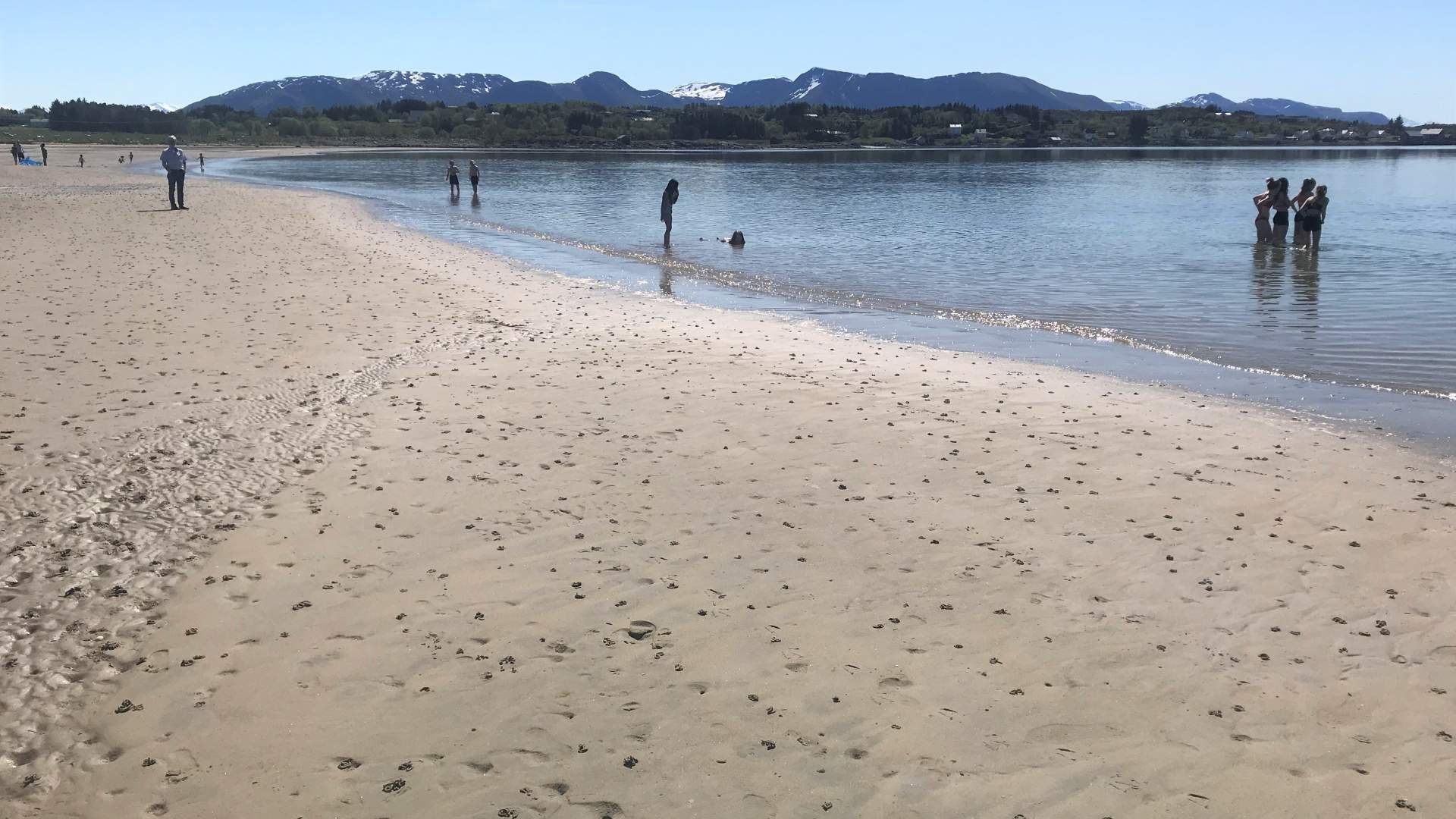 Gossen Badestrandrute på sykkel (20 km)