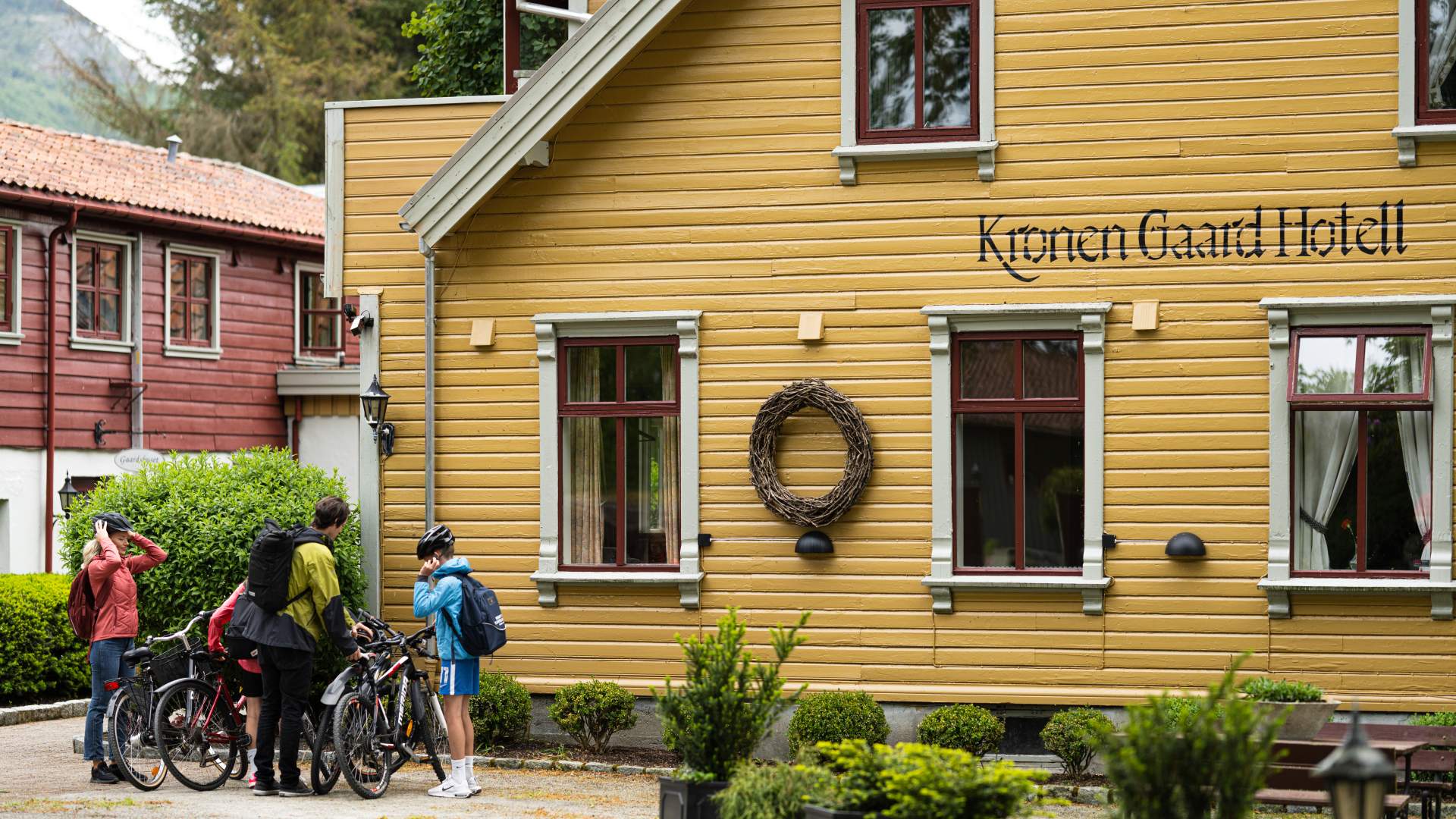 Start sykkelturen fra Kronen Gaard Hotell i Sandnes