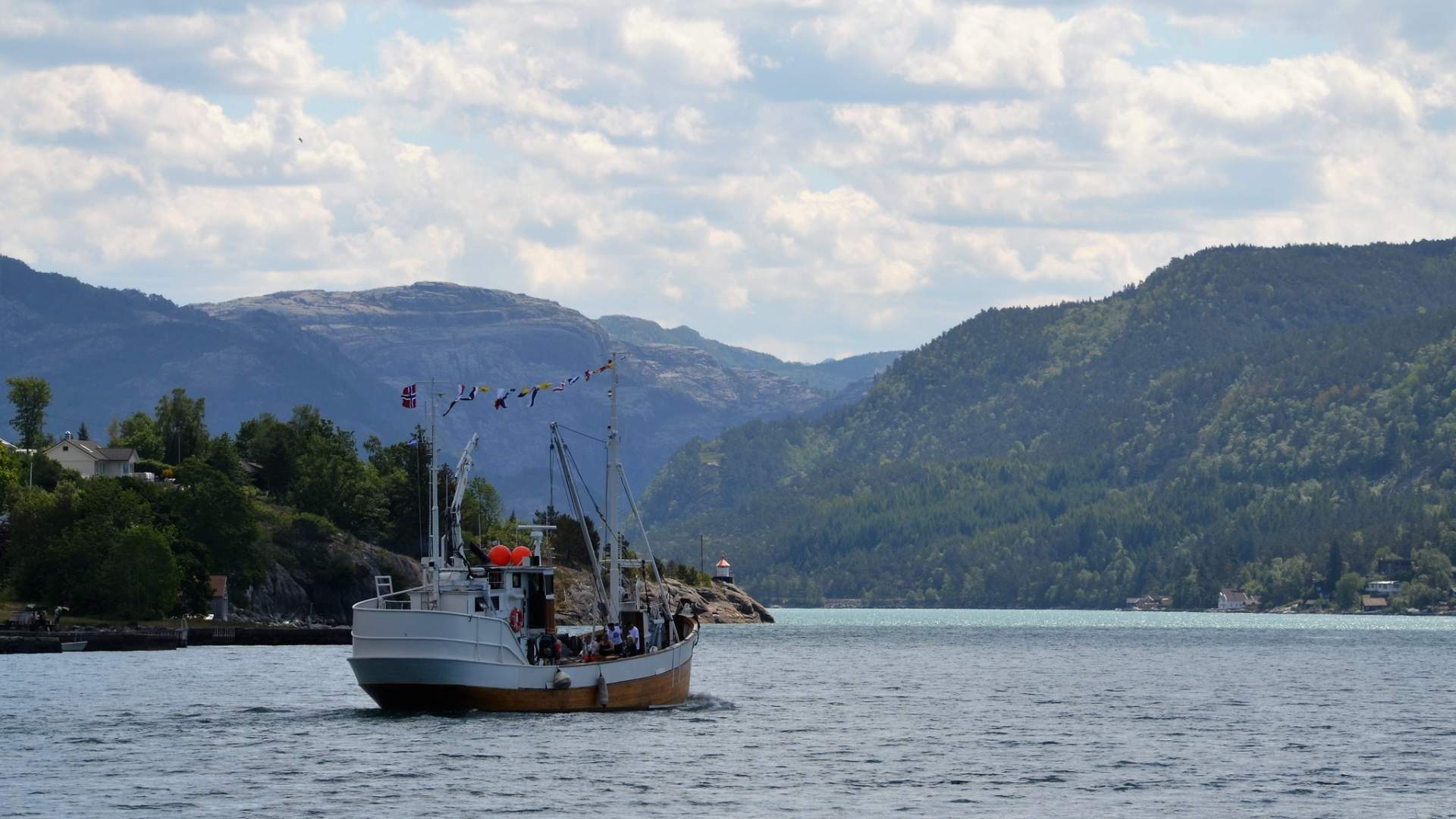 Båtturer og fisketurer med Fremad II i Ryfylke