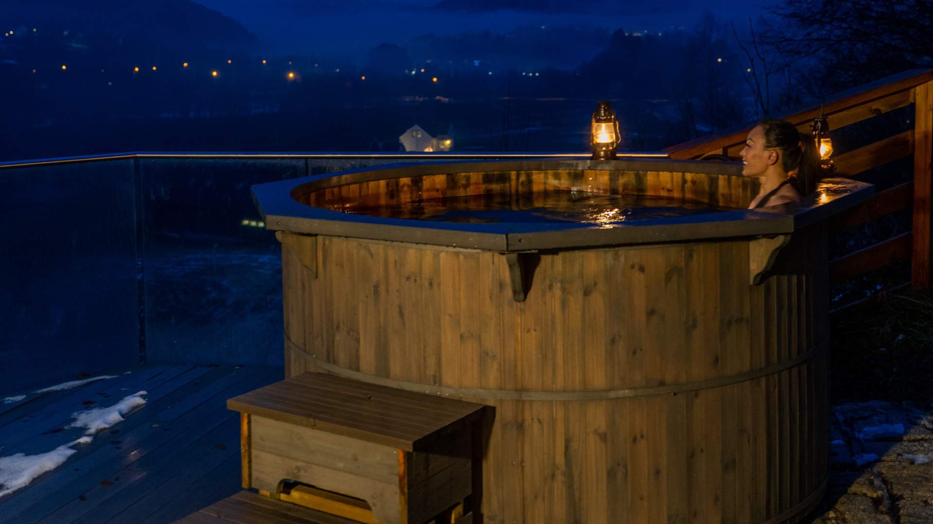 The sauna Moskjelen in Suldal