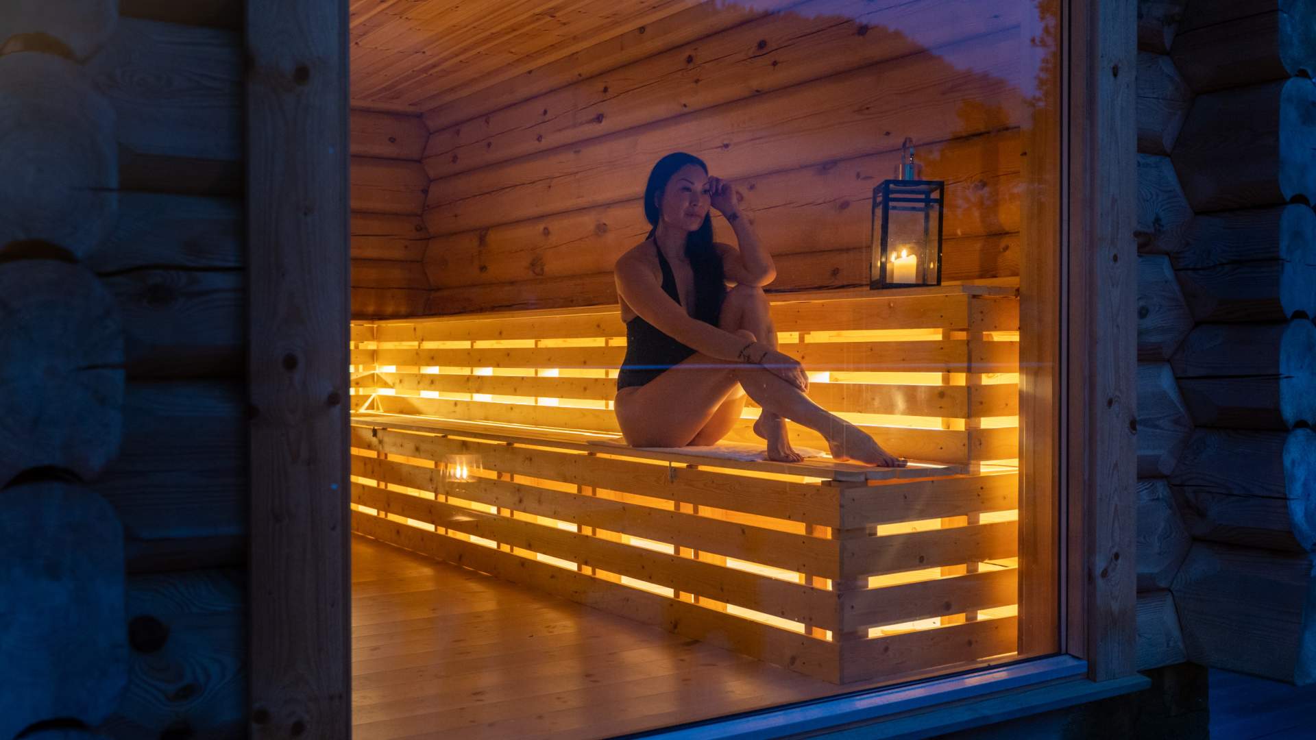 The sauna Moskjelen in Suldal