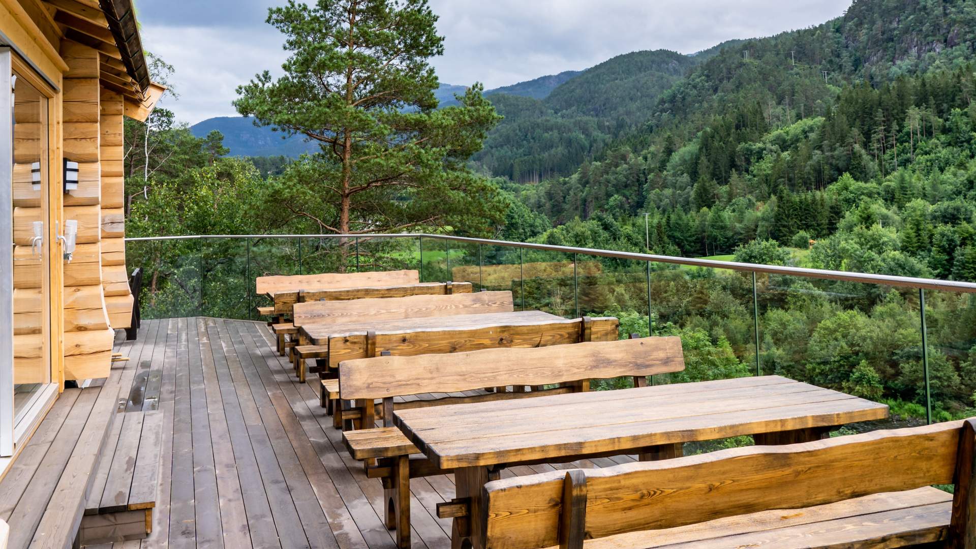 The sauna Moskjelen in Suldal