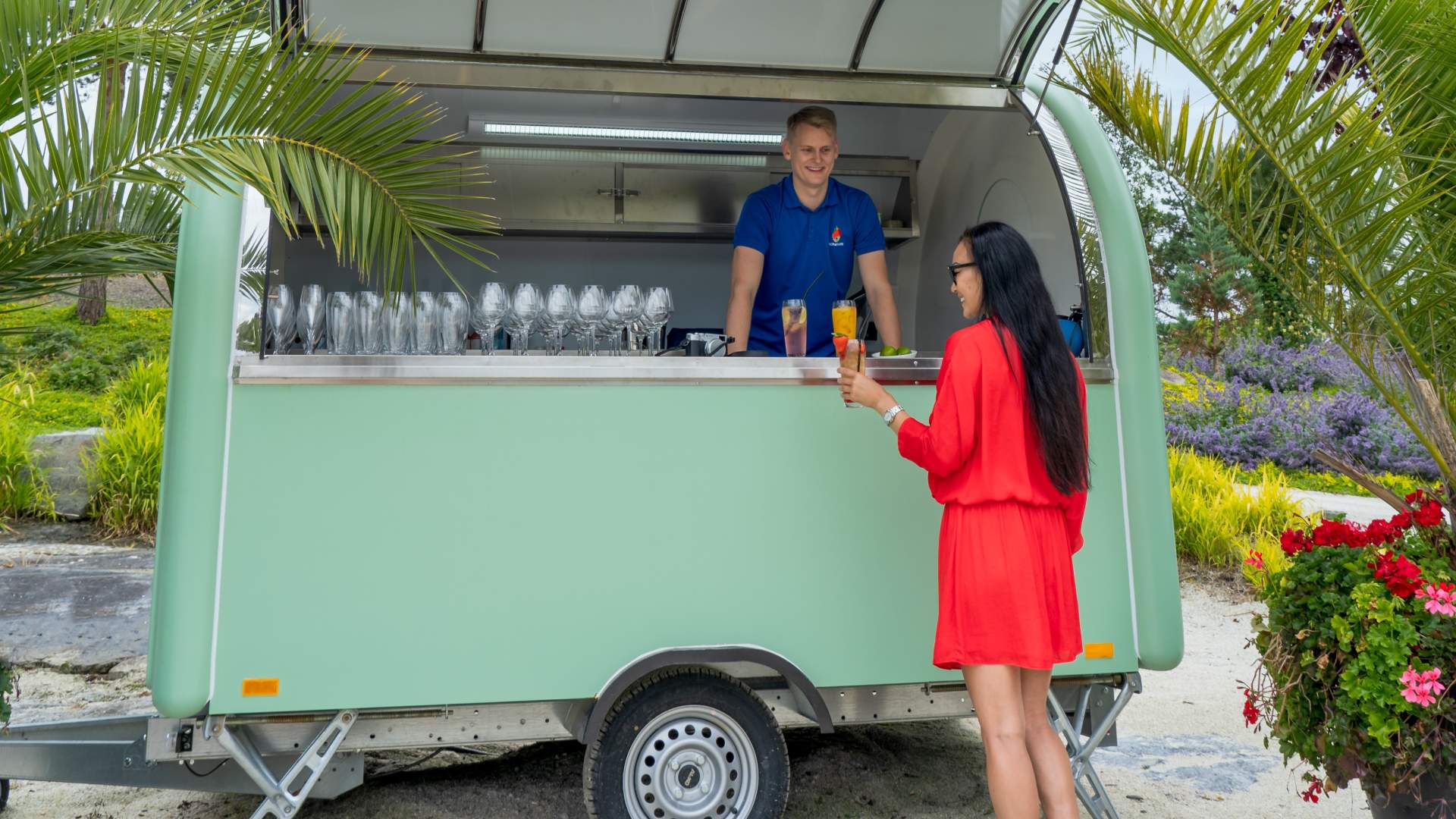 Flor & Fjære - the only island in Norway with palm trees