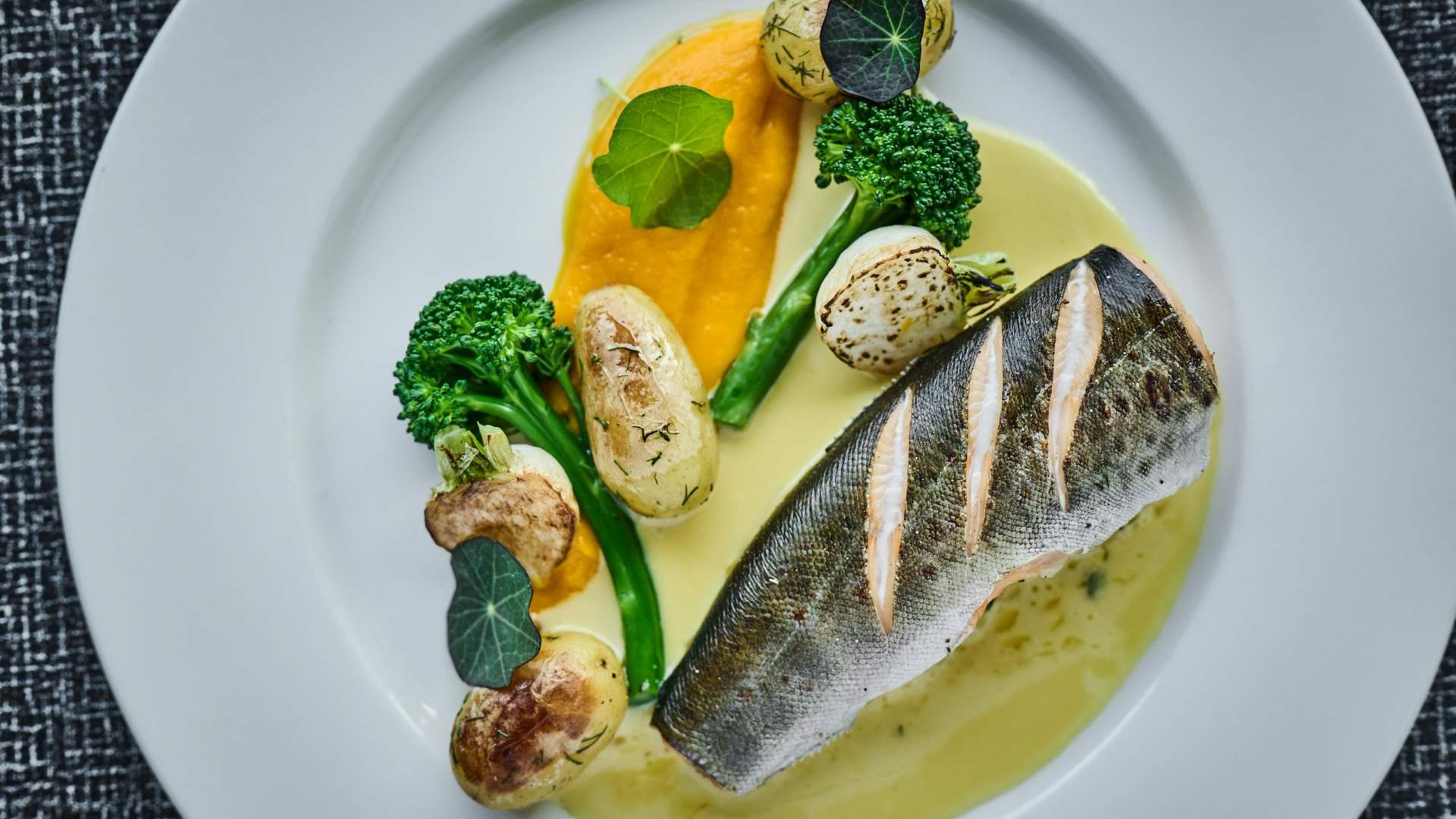 The restaurant at Energihotellet at Nesflaten