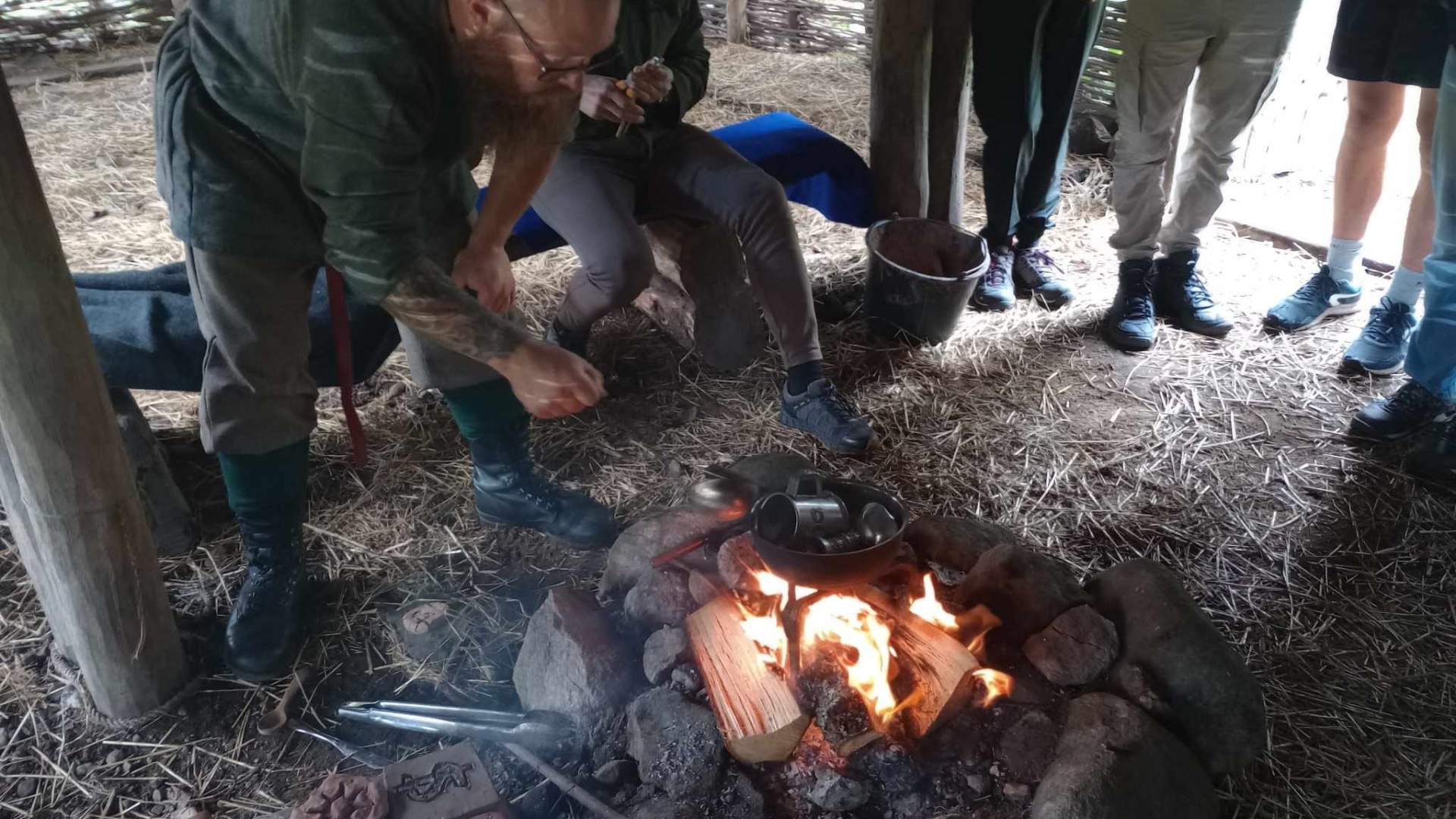 Vorgeschichtliche Siedlung - Landa Park im Forsand