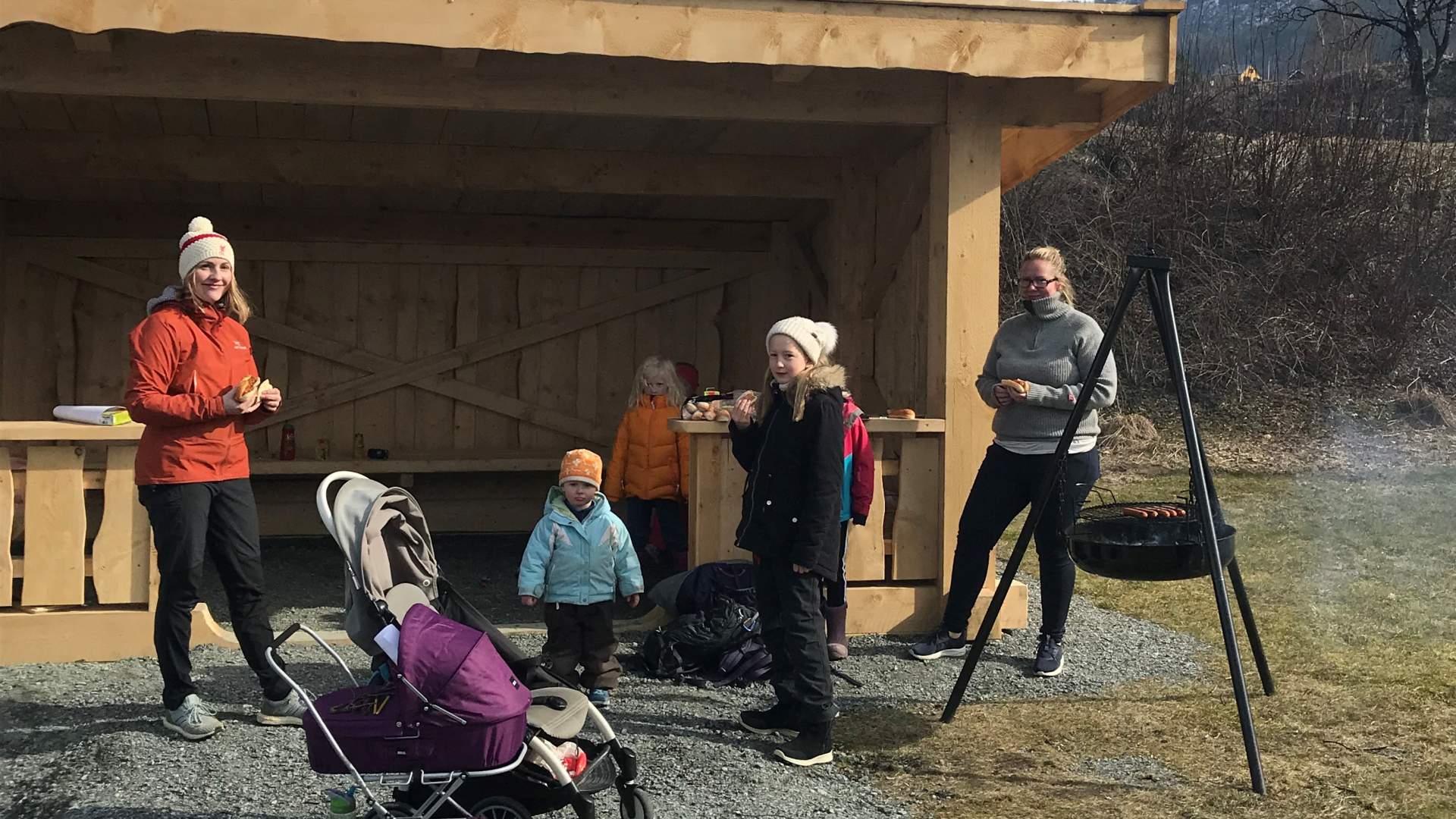 The duck pond in Sauda