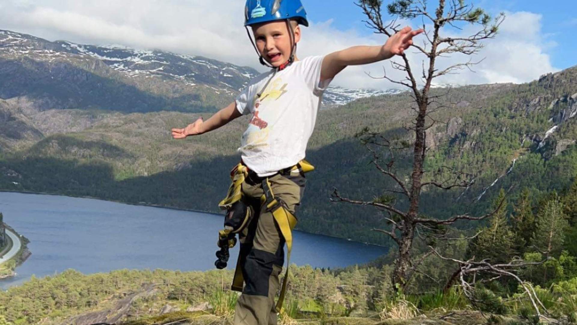 Via Ferrata Ingadalen i Åkrafjorden - en familievennlig rute