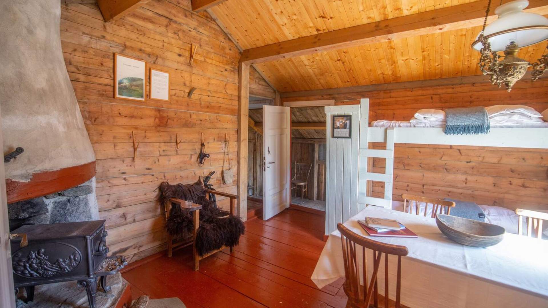 Hytte-interiør Sirdal