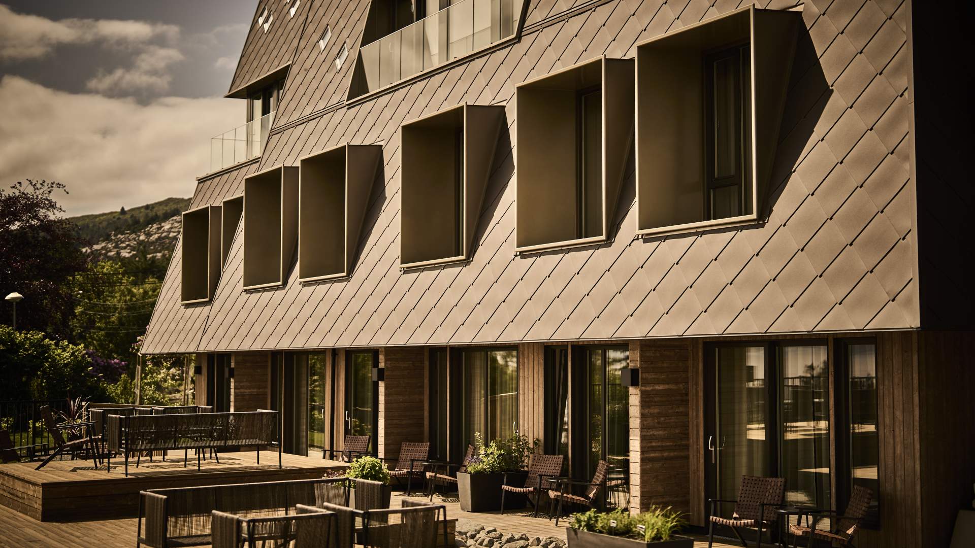 Boutiquehotellet Beckerwyc House har et moderne og maritimt design