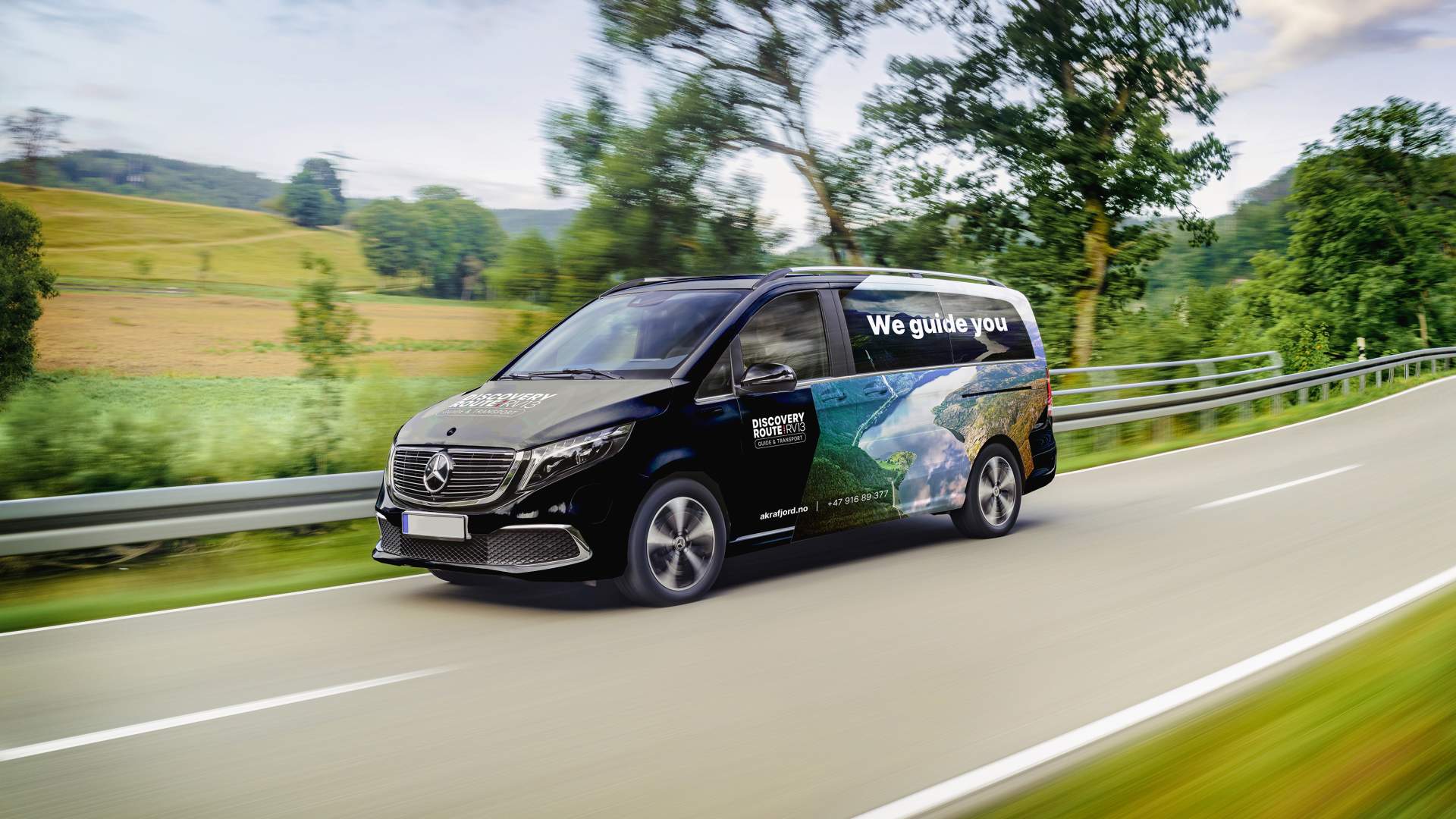 Lei bil med sjåfør - Åkrafjorden Oppleving