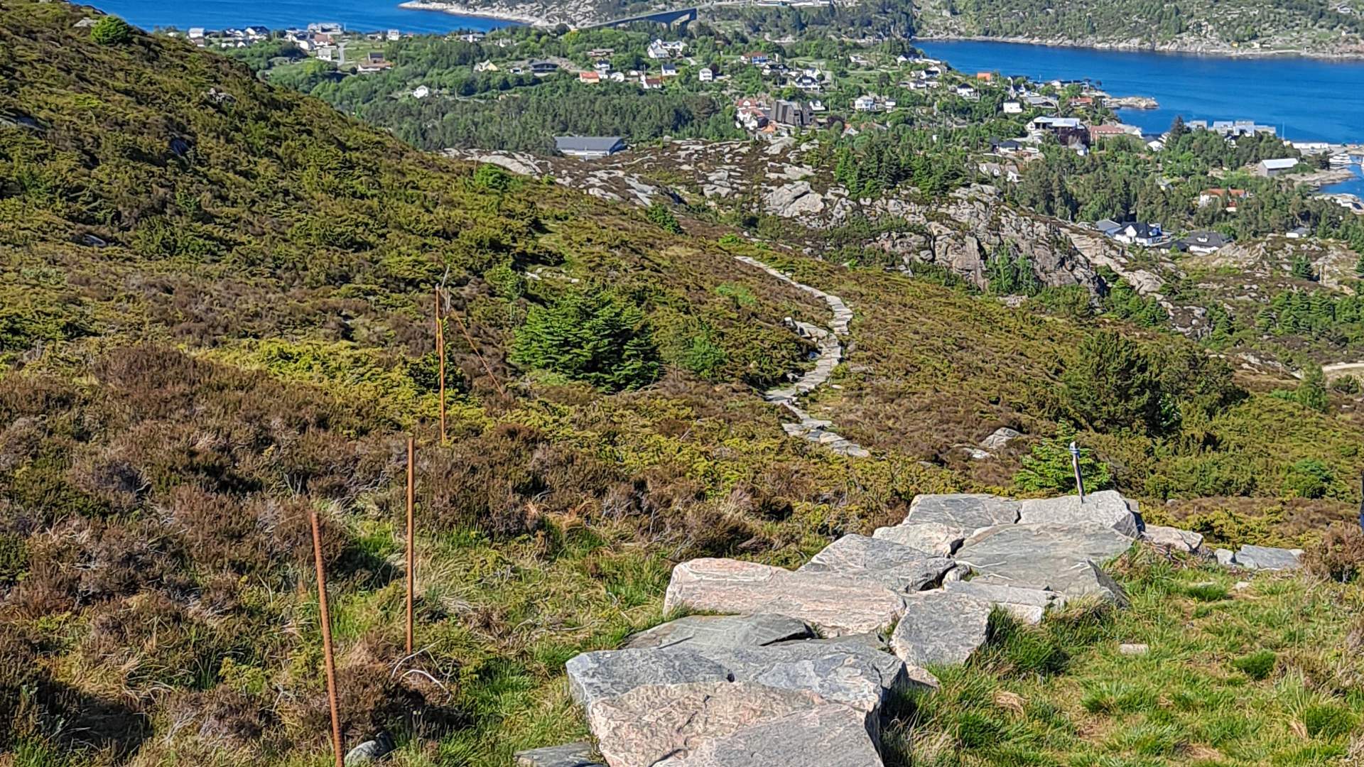 Sherpatrappene opp til Kongskleiva