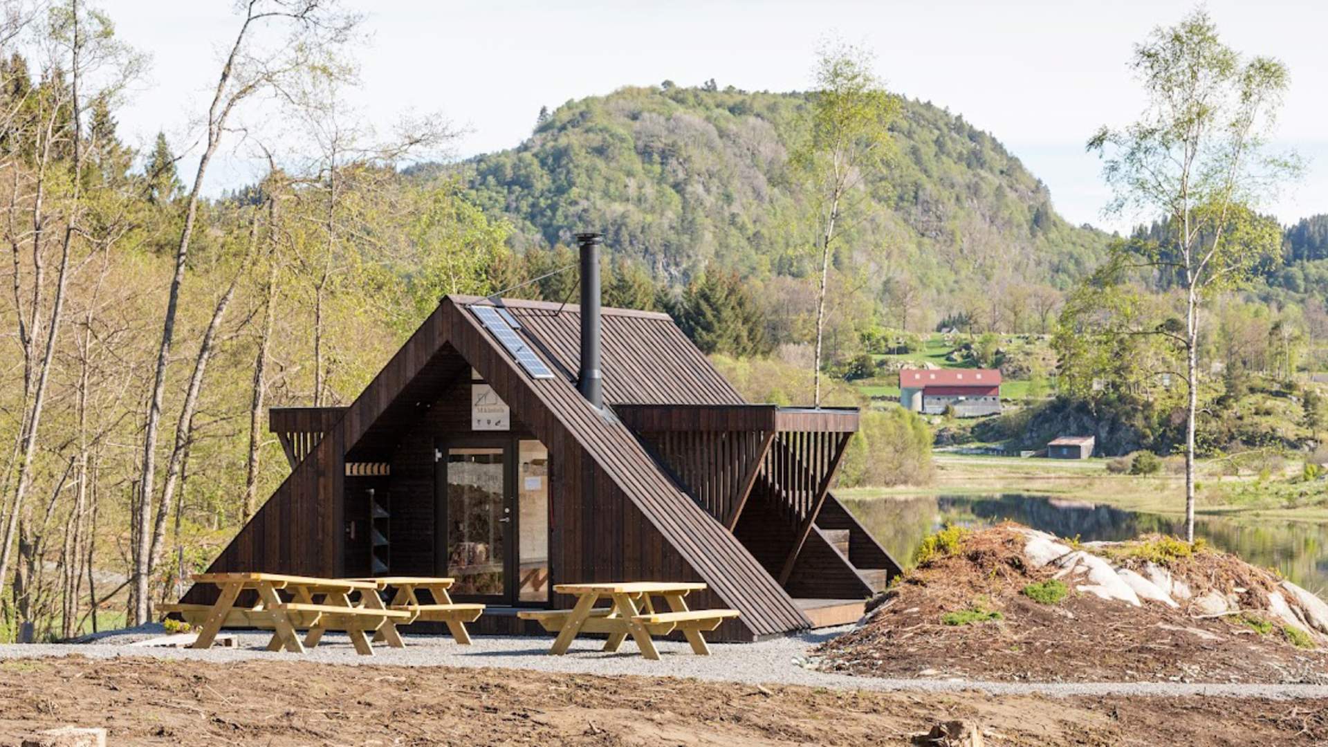 Dagsturhytta Miklastofa på Tysnes