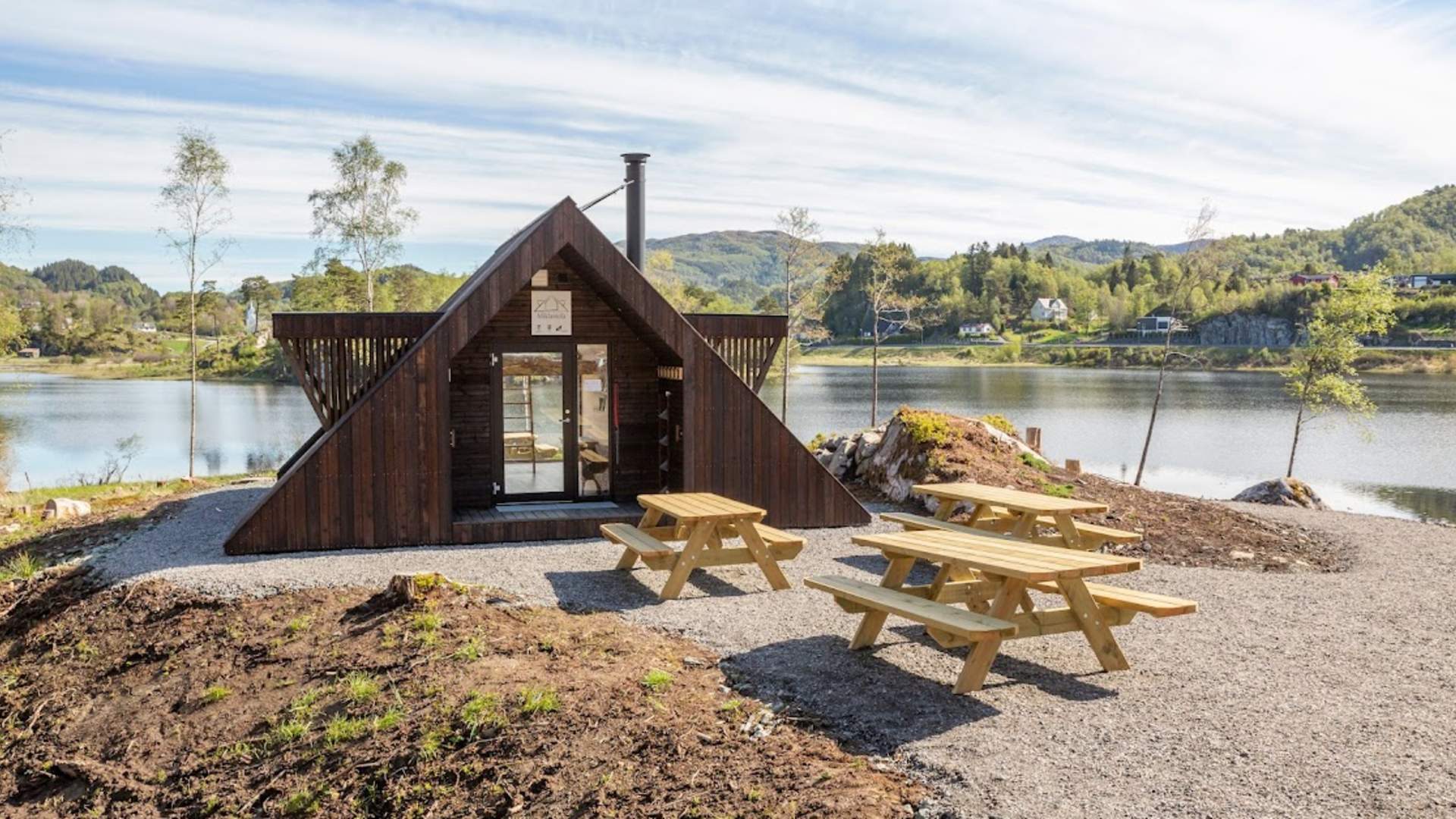 Miklastofa er dagsturhytta på Tysnes