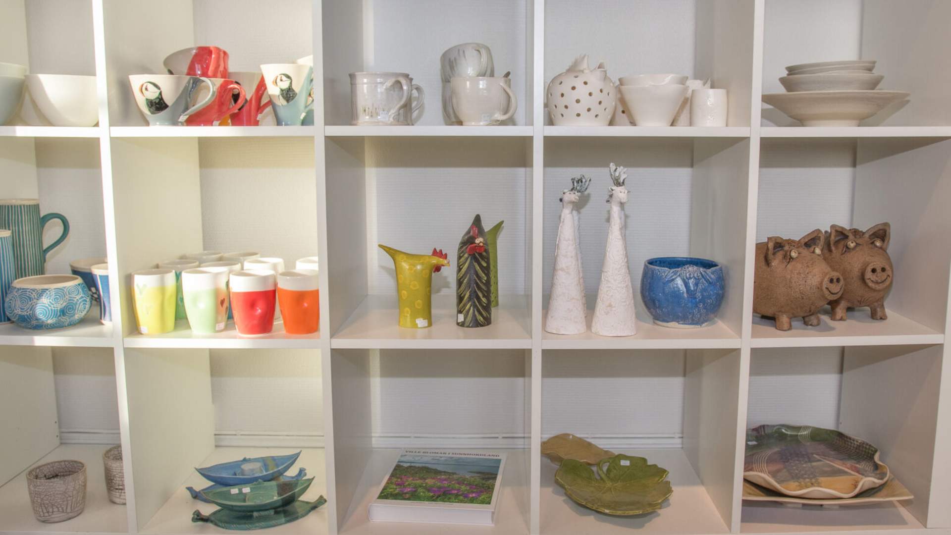 Utstillingane skiftar, alltid noko spennande å sjå