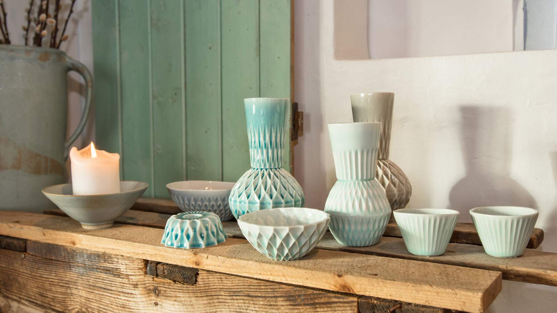 Frå ei tidlegare utstilling ved Galleri Ryvarden