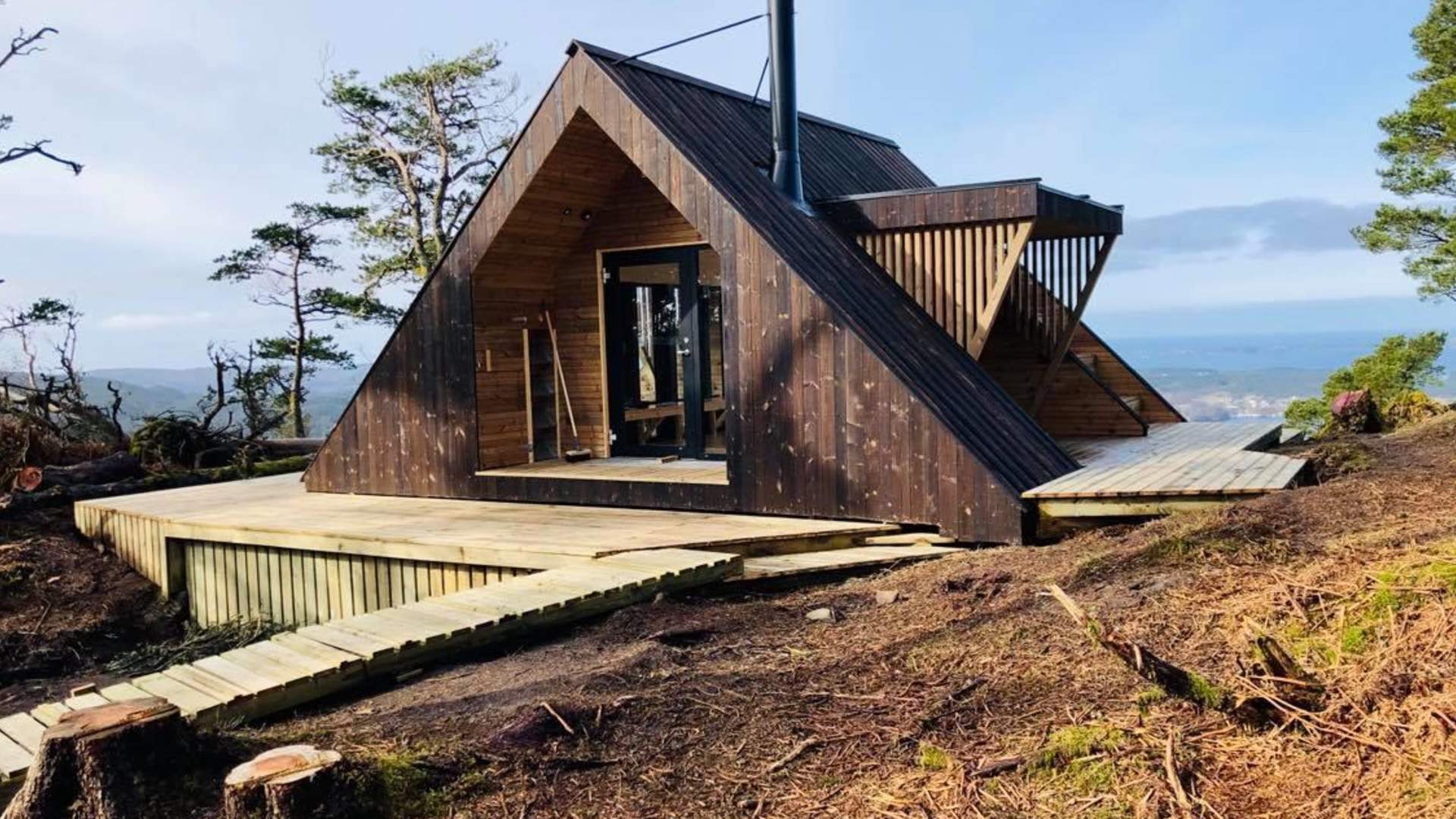 Dagsturhytta Adlesi i Austevoll