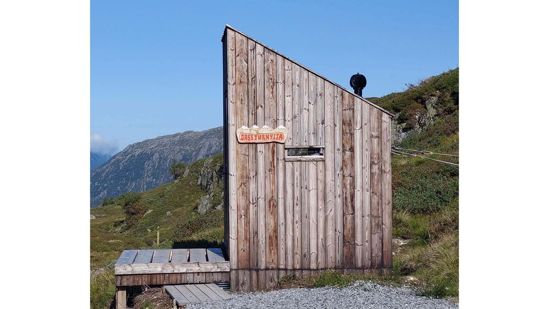 Tageswanderhütte in Kvinnherad – Fagnabu