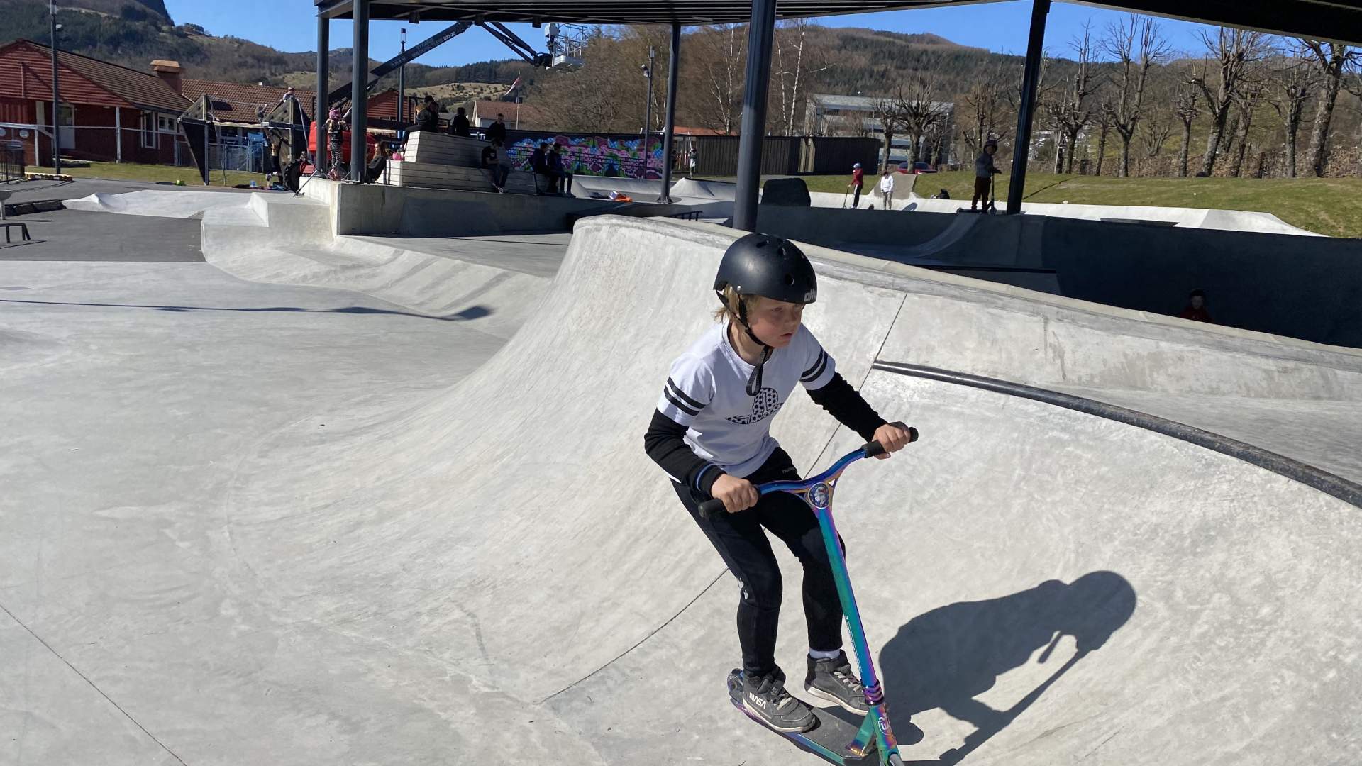 Jørpeland skatepark in Jørpeland