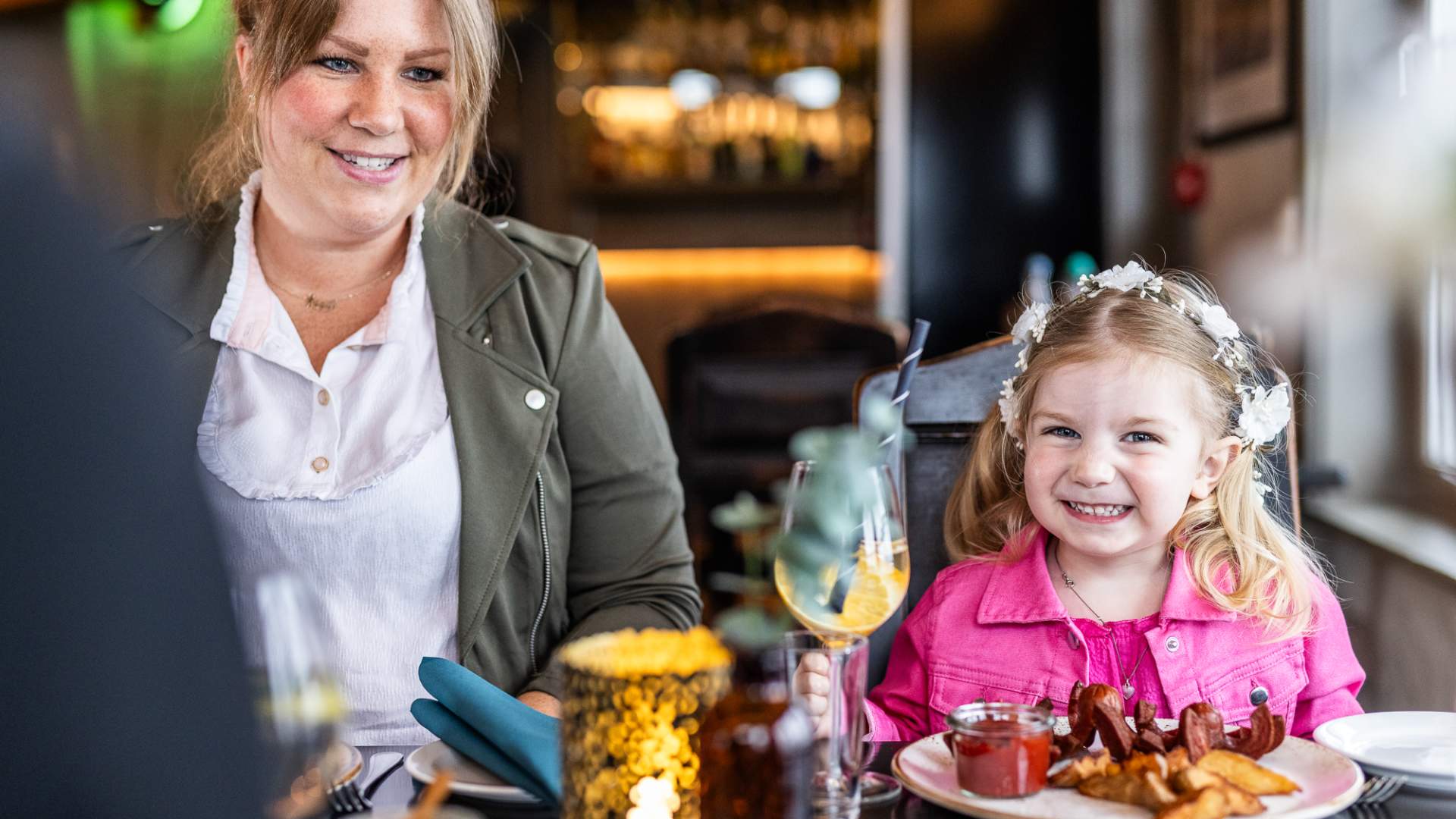 Barnevennlig restaurant