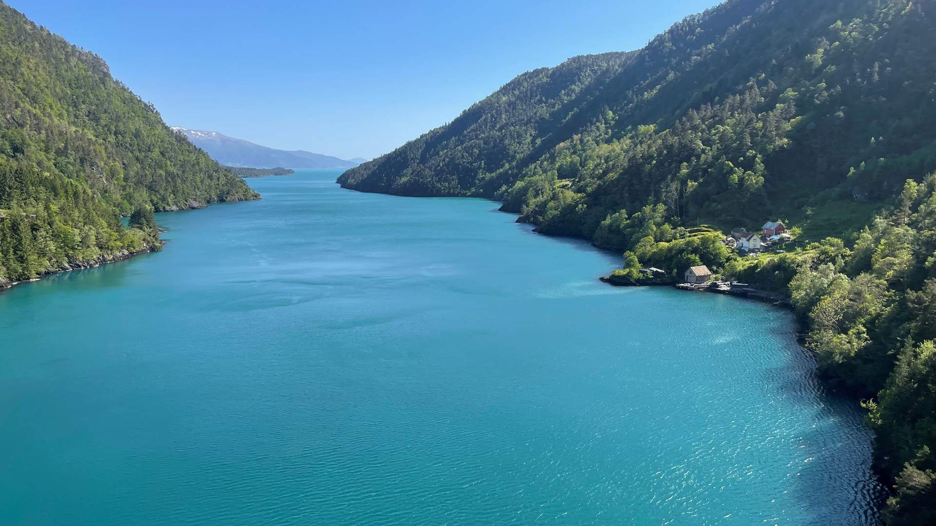 Frodige og vakre Tysnesøy - tenk å sykle her!