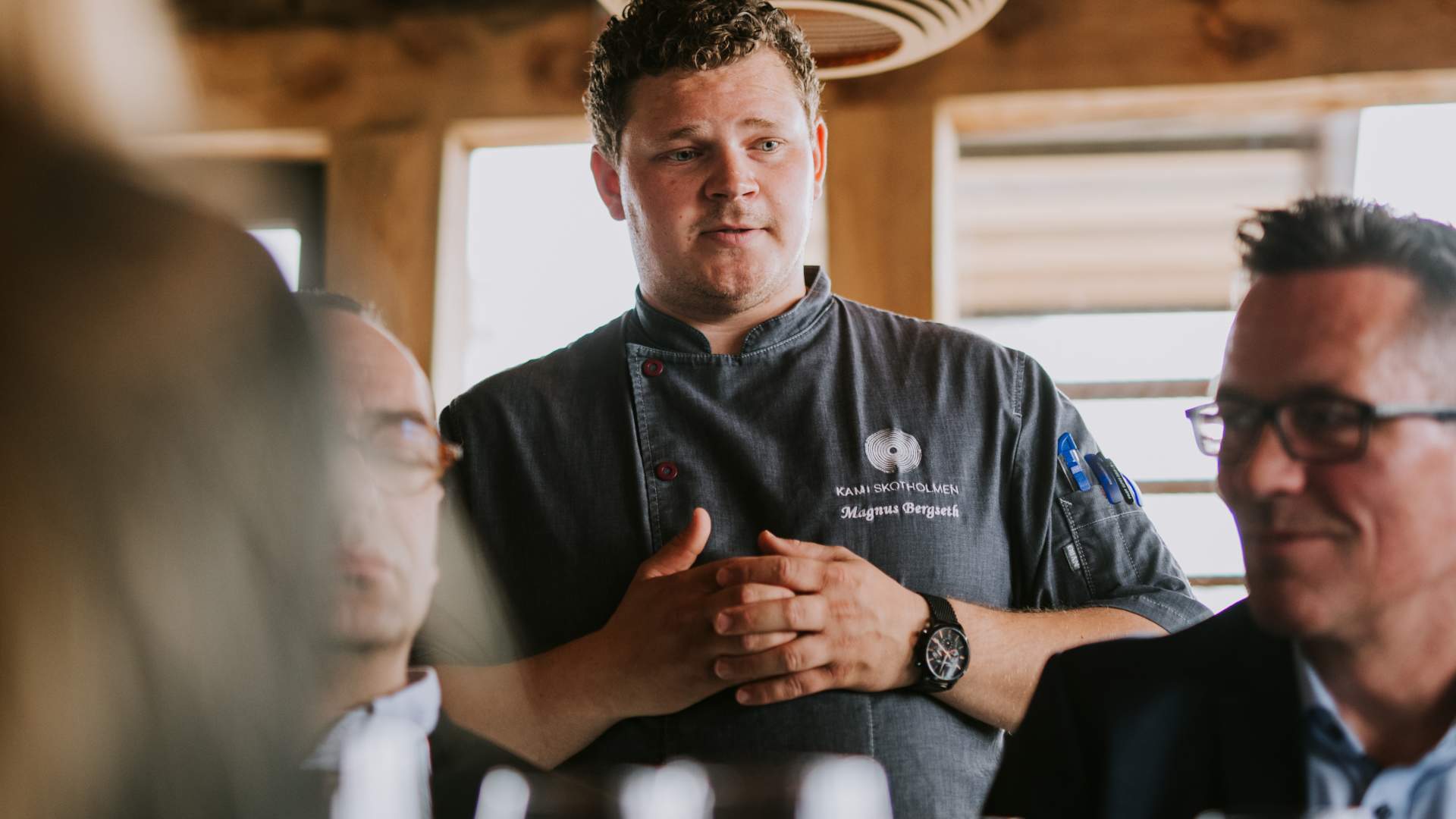 Gode historier fra kokken på KAMI Skotholmen