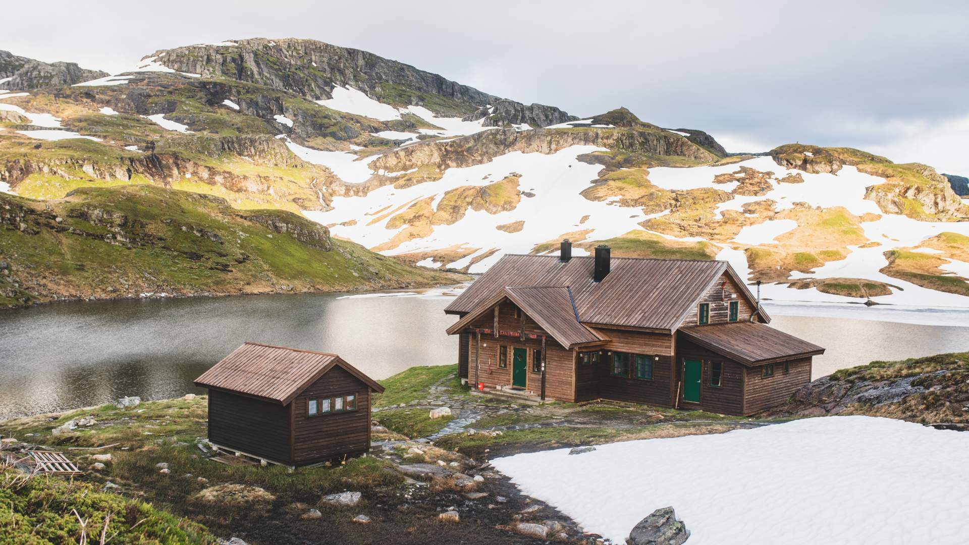 Sandvasshytta i Etnefjellet