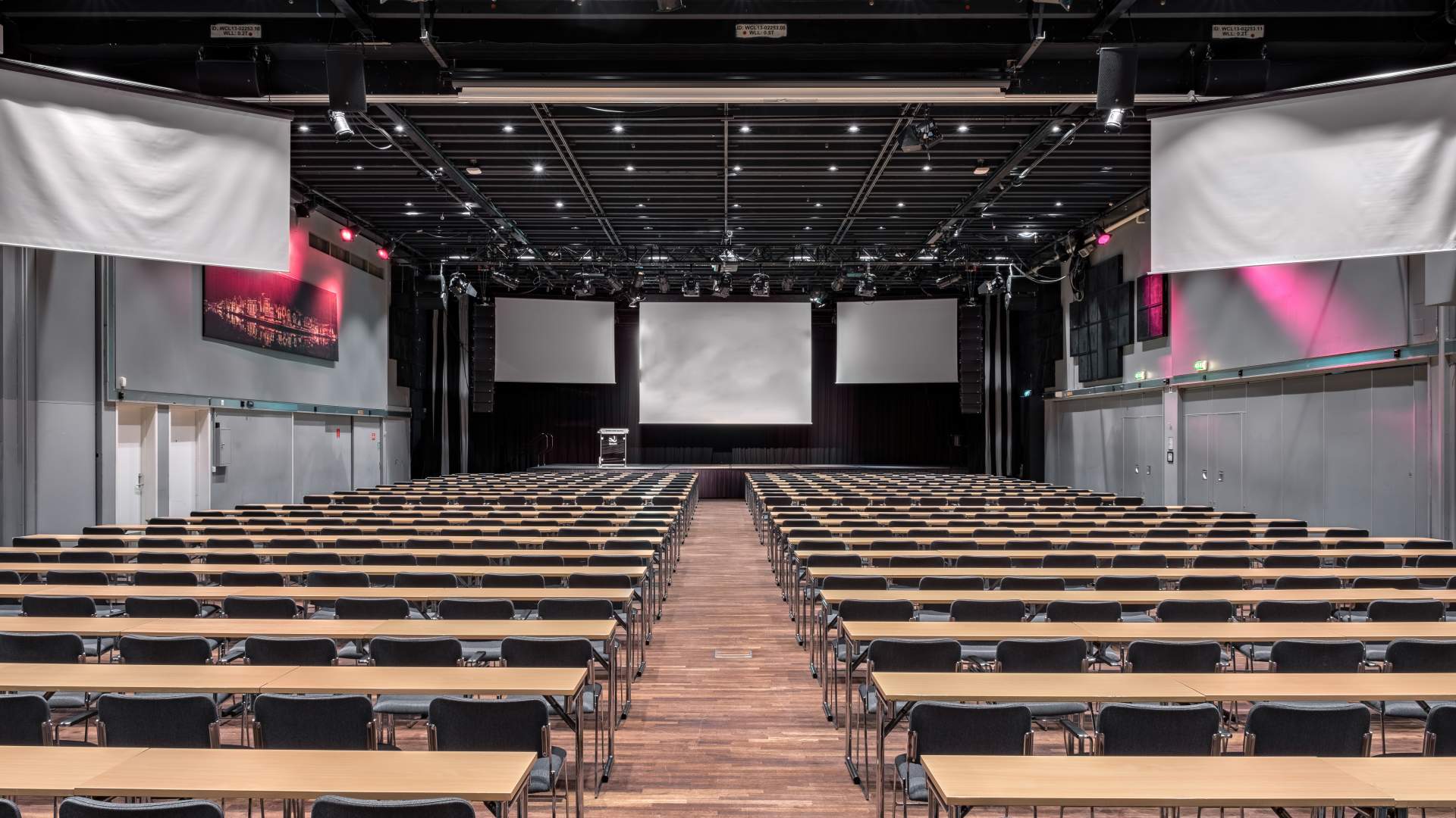 Maritim Hall klasserom oppsett