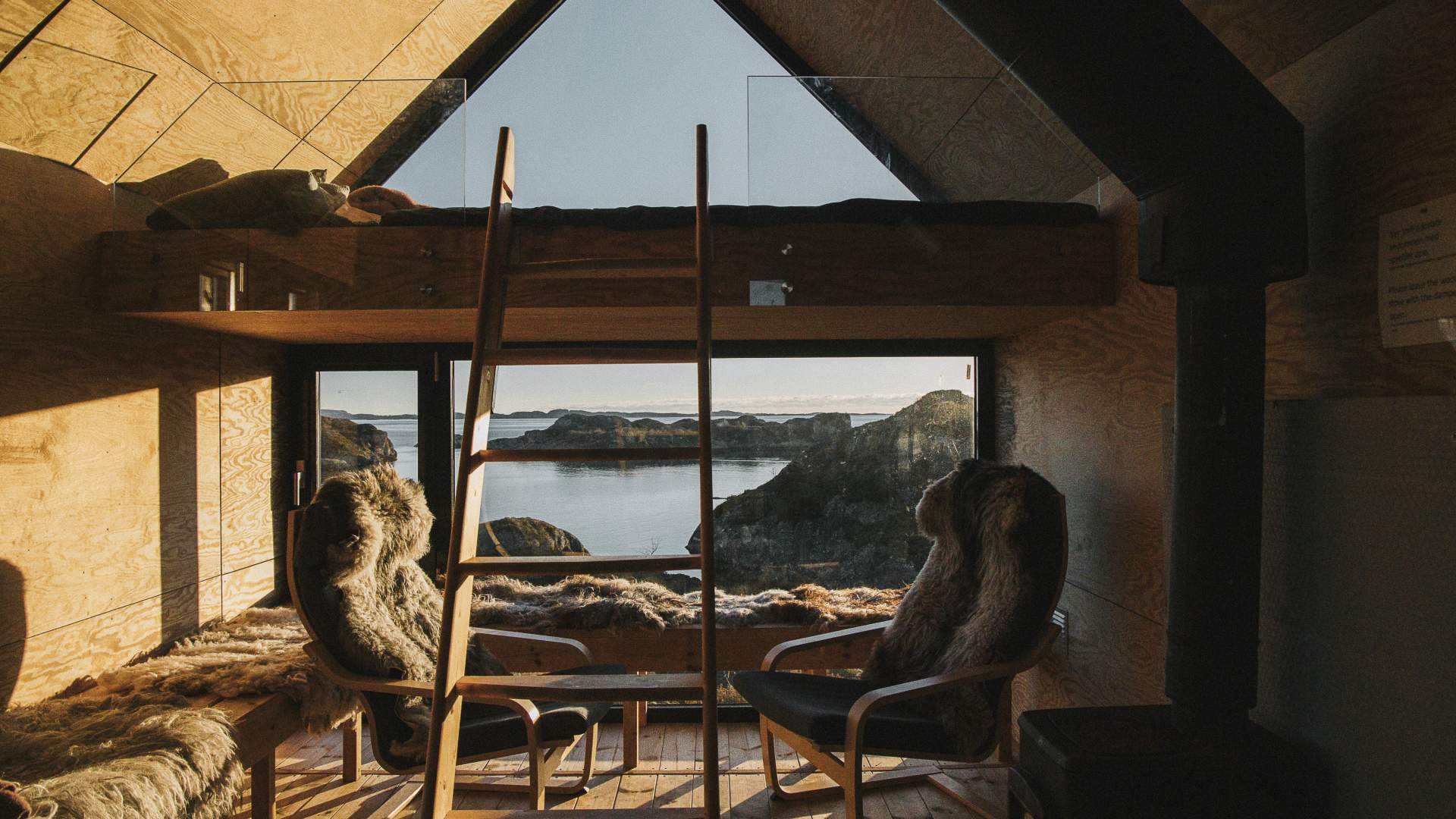 Dagsturhytta i Solund - Sognesjøhytta