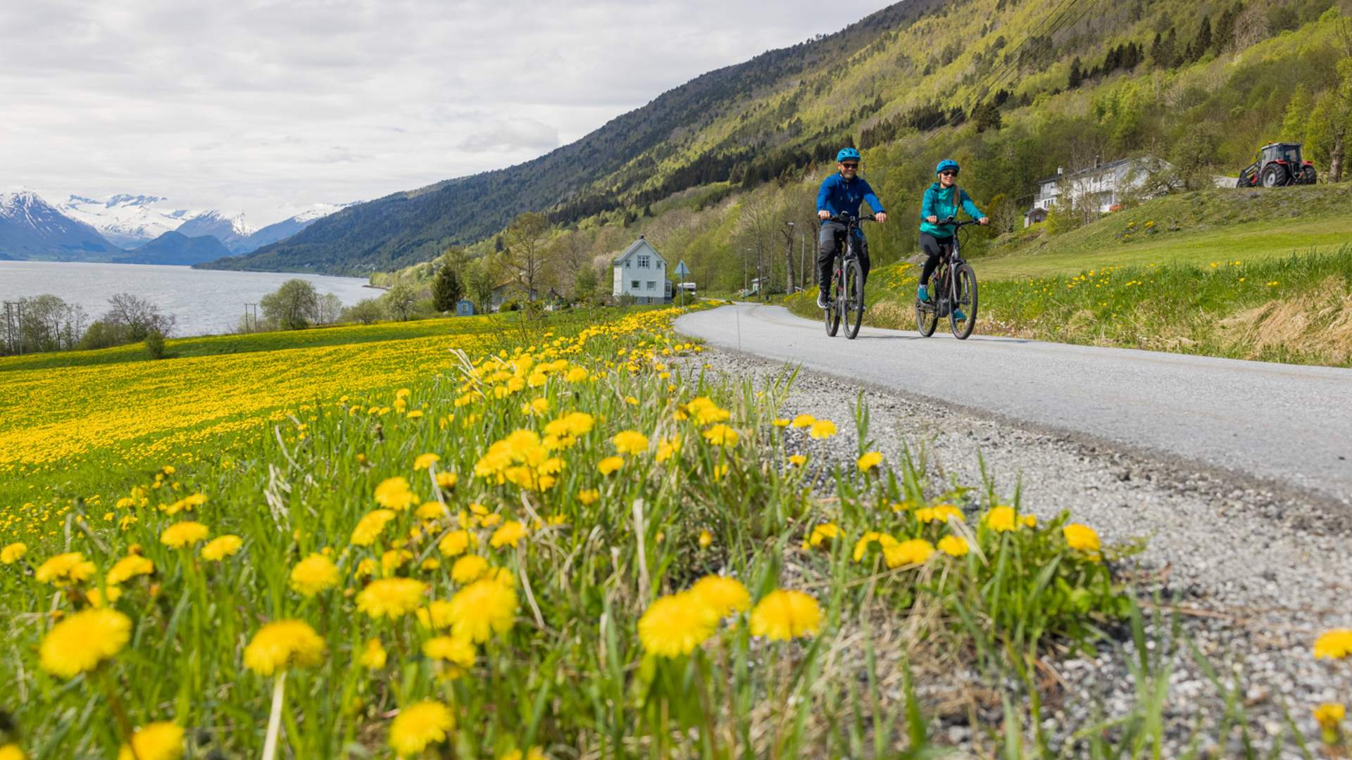 E-bike trip to Kolmanneset in Åndalsnes