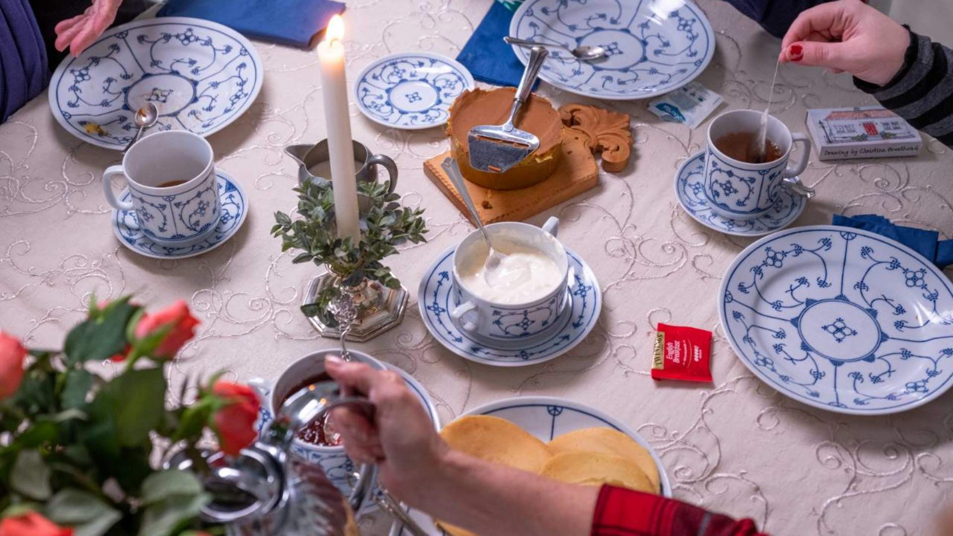 Typical Norwegian coffee table