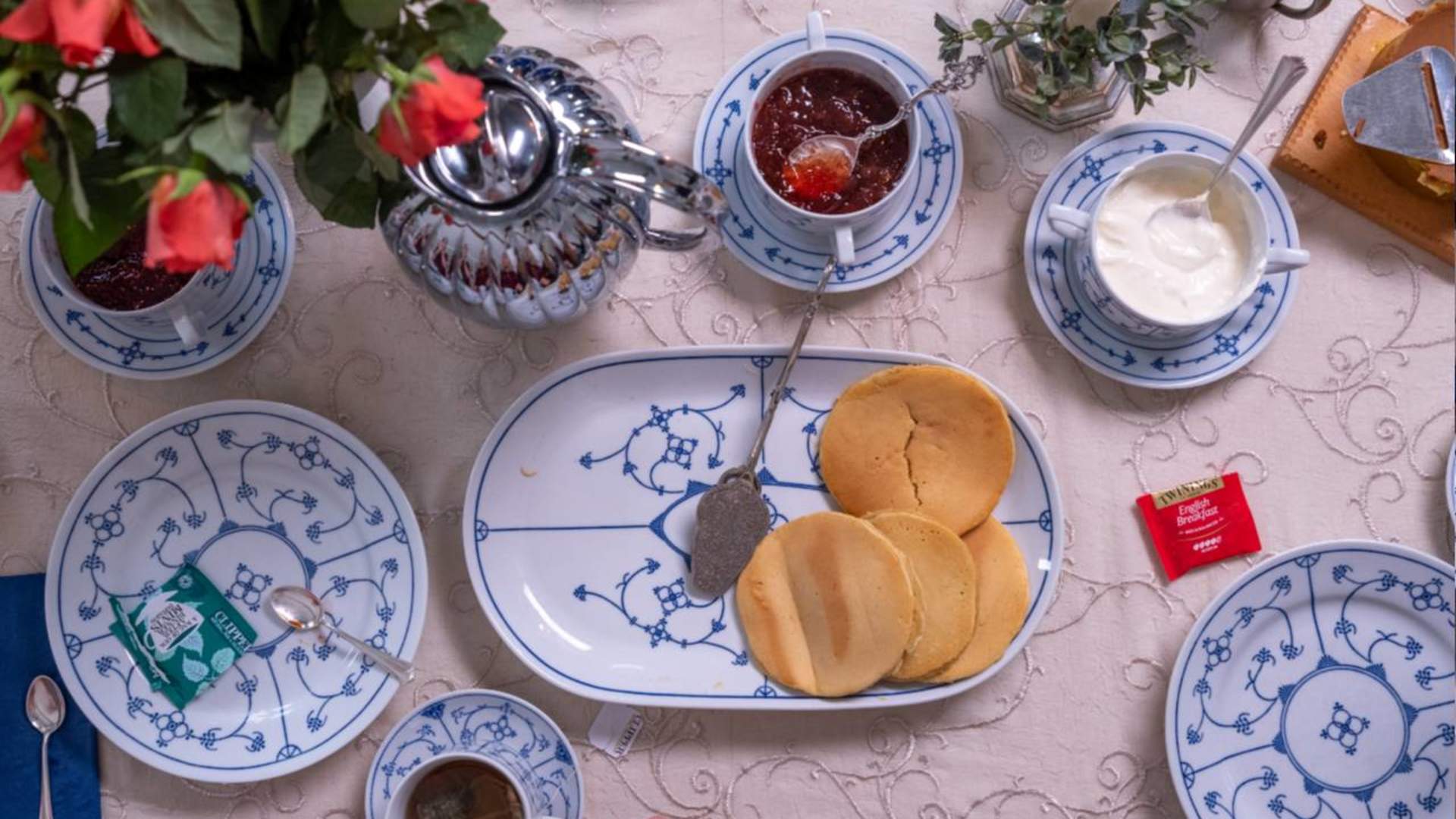 Typical Norwegian coffee table