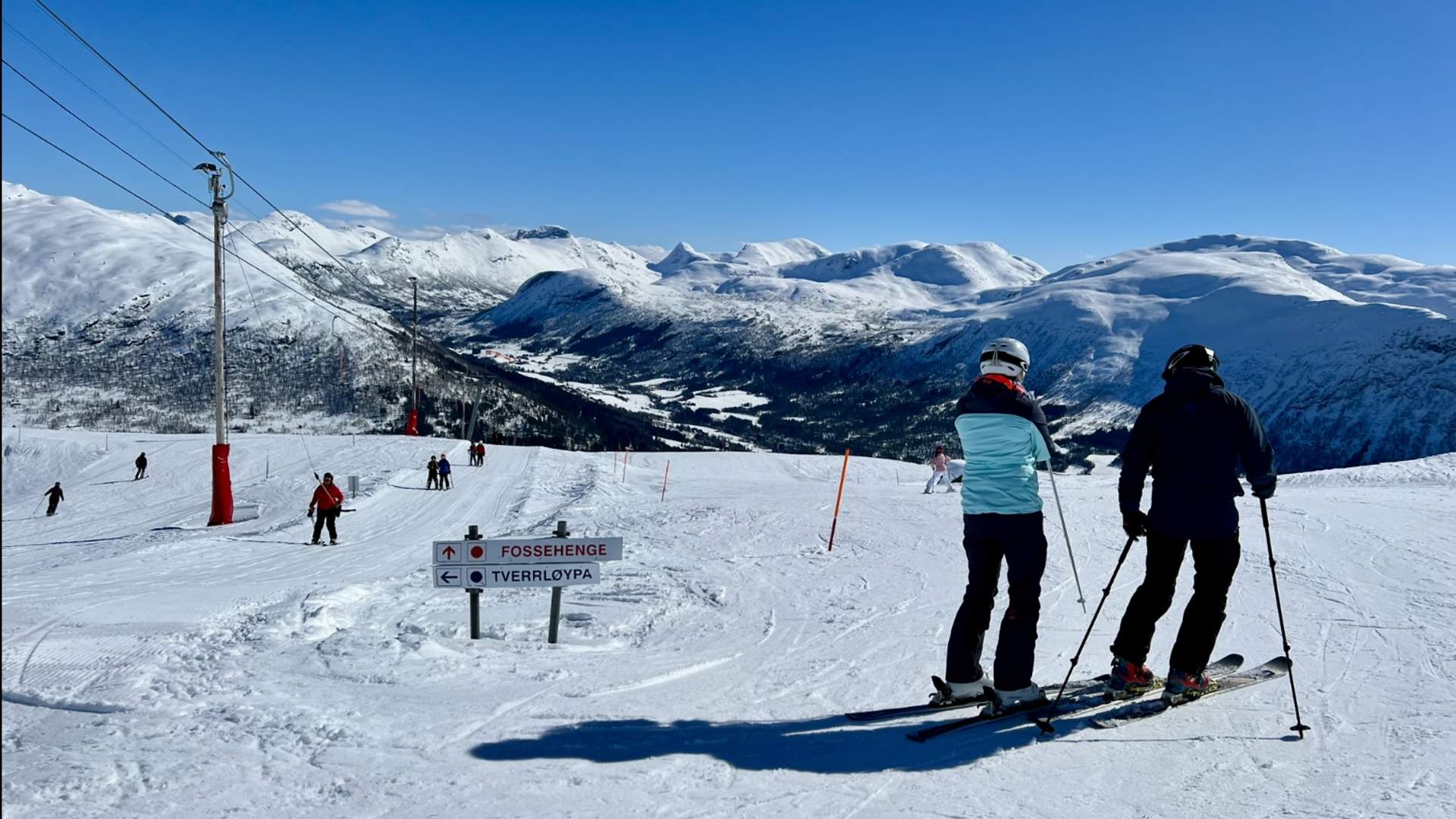 Kos deg i bakkane på Hornindal Skisenter