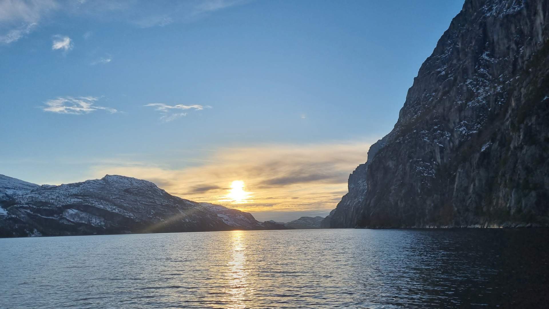 Winter Cruise in the Lysefjord with Private Cruise