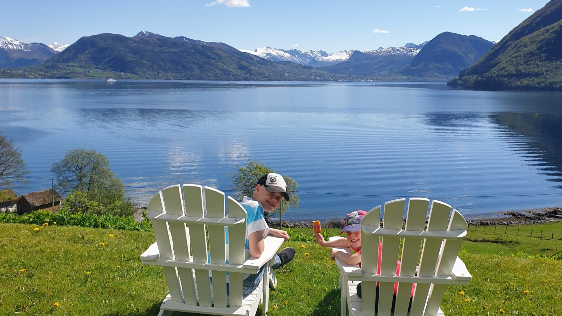 Tenk å ete is til denne utsikta!