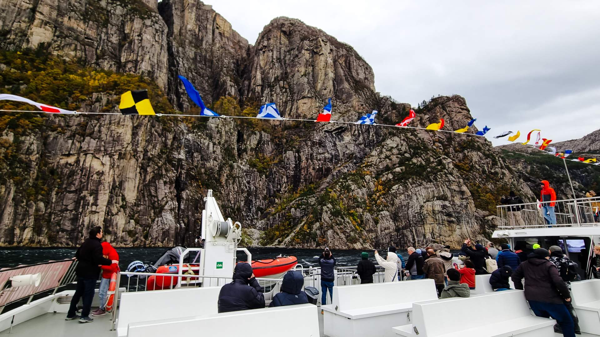 Fjord cruise on the Lysefjord