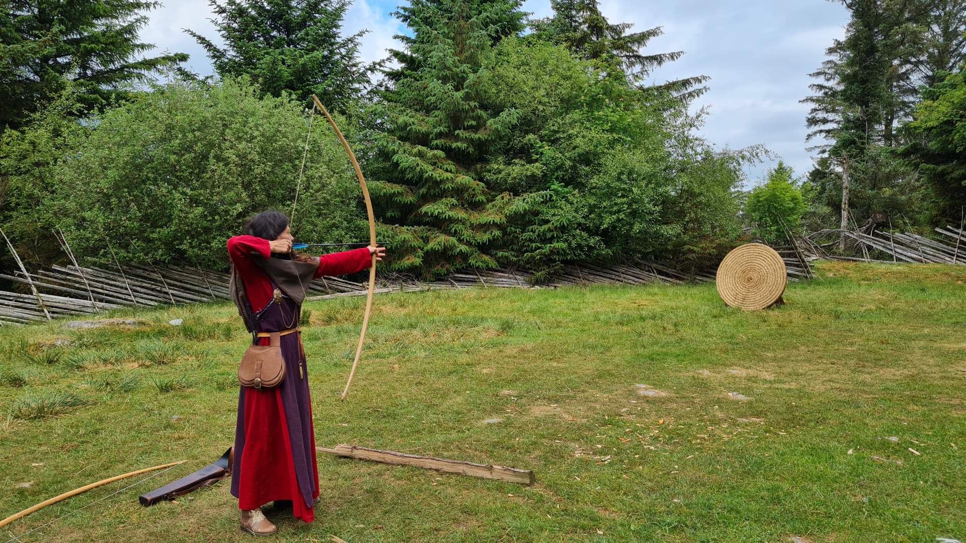 Lagbygging på Vikingvis på Avaldsnes