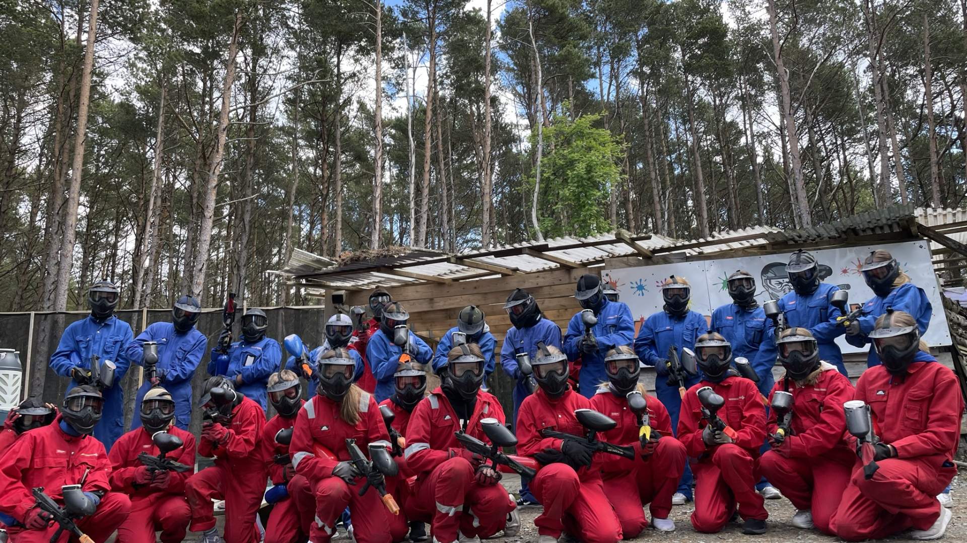 Teambuilding Vikse Paintball