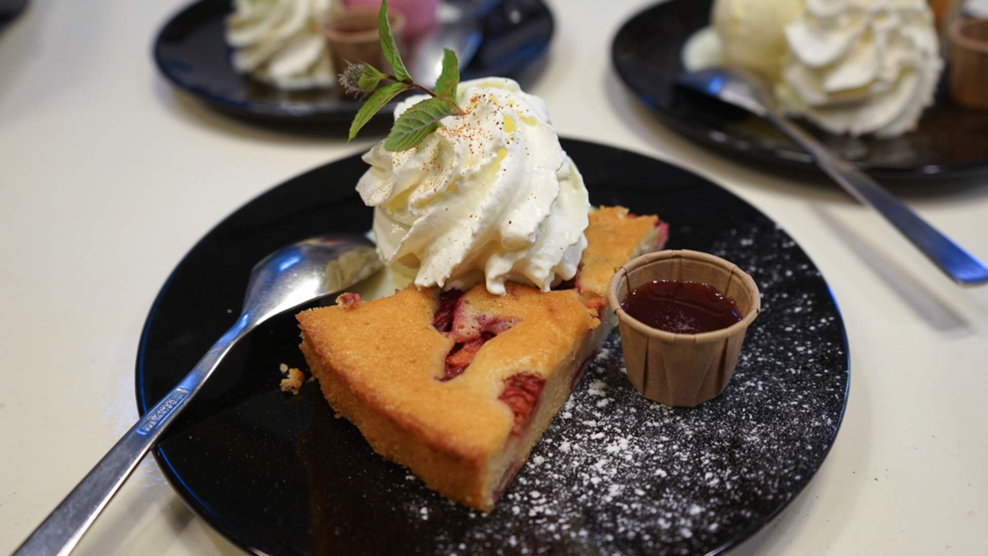 Café und Kiosk auf Flørli
