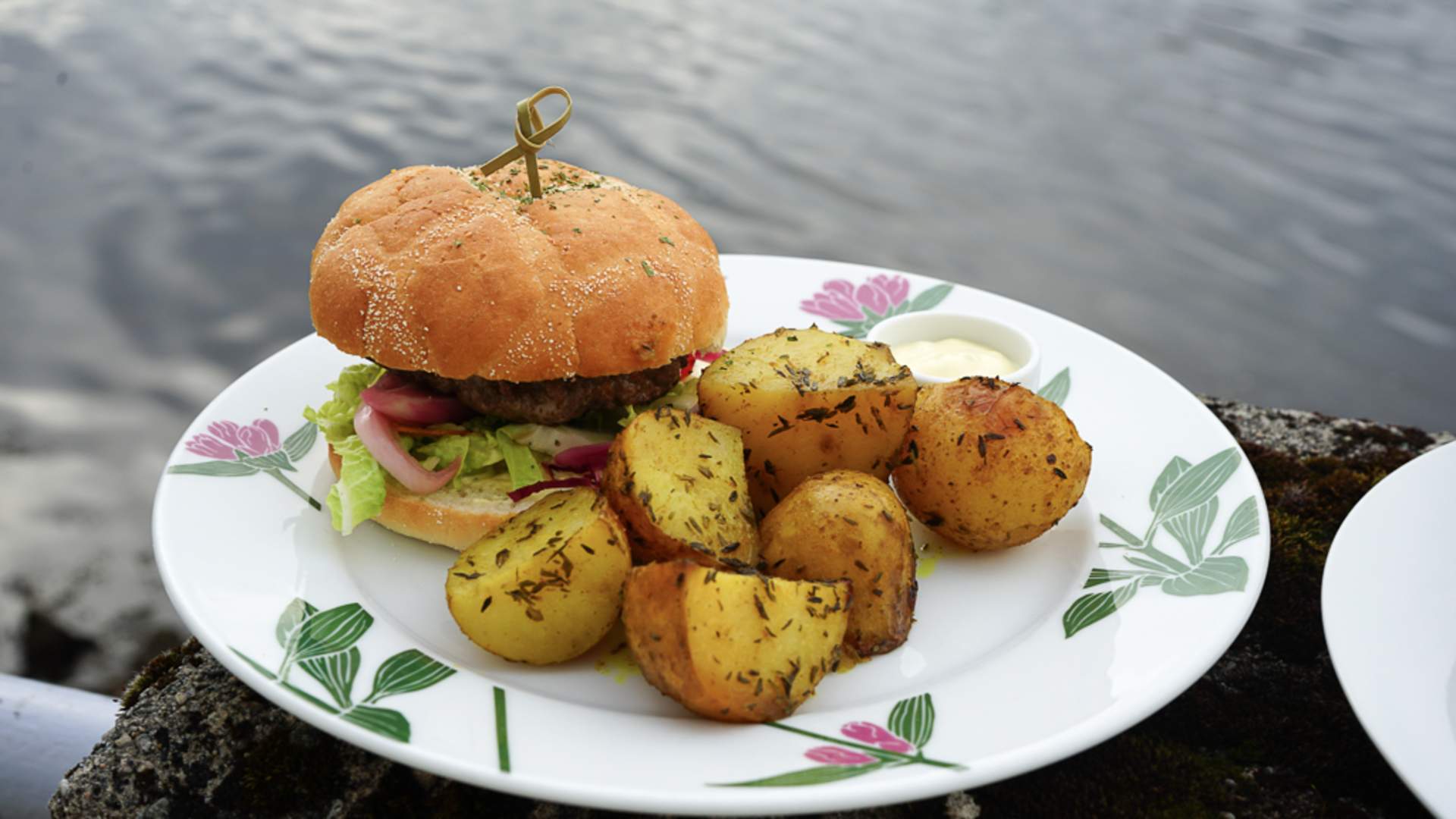 Café und Kiosk auf Flørli