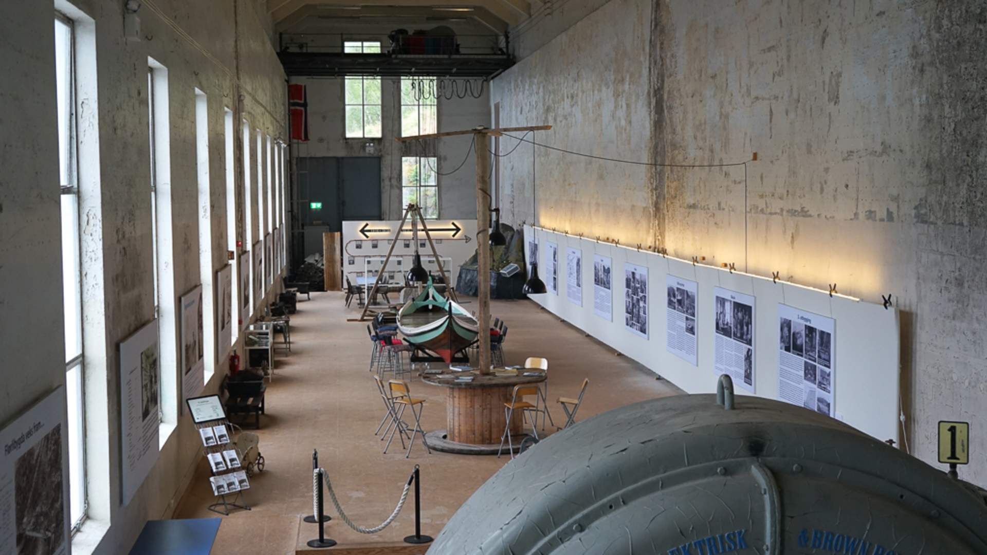 Café und Kiosk auf Flørli